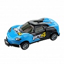 Машинка игрушка для мальчика Авто Сальто 1toy, металлическая, инерционная, перевертыш, голубая, 9 см, 1 шт
