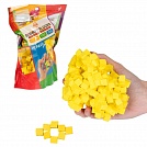 GUMMY BLOCKS Конструктор-пластилин, 1 цвет, жёлтый, в zip-пакете