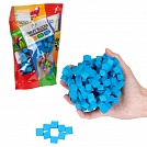 GUMMY BLOCKS Конструктор-пластилин, 1 цвет, синий, в zip-пакете 