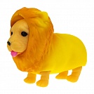 Антистресс игрушка 1TOY Прокачка для собачки, тянущаяся собачка в костюмчике, тянучка Лабрадор - львенок