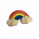 1toy игрушка-антистресс мммняшка squishy (сквиши), радуга,9,5 см