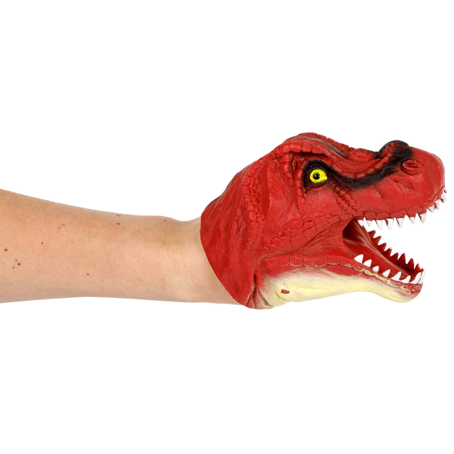 1toy Зверуки большие на руку, 6 видов, 12 шт в д/б