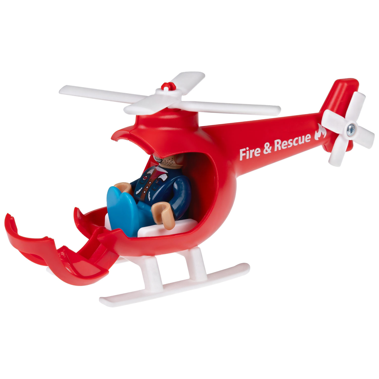 Деревянная железная дорога 1TOY GOODOK с электропоездом на пульте управления, 49 элементов