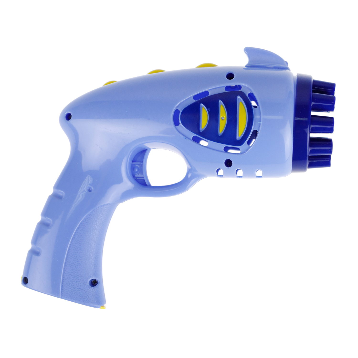 Мыльные пузыри 1TOY Мы-шарики! бластер на батарейках, 2*50 мл, 10 стволов, со светом