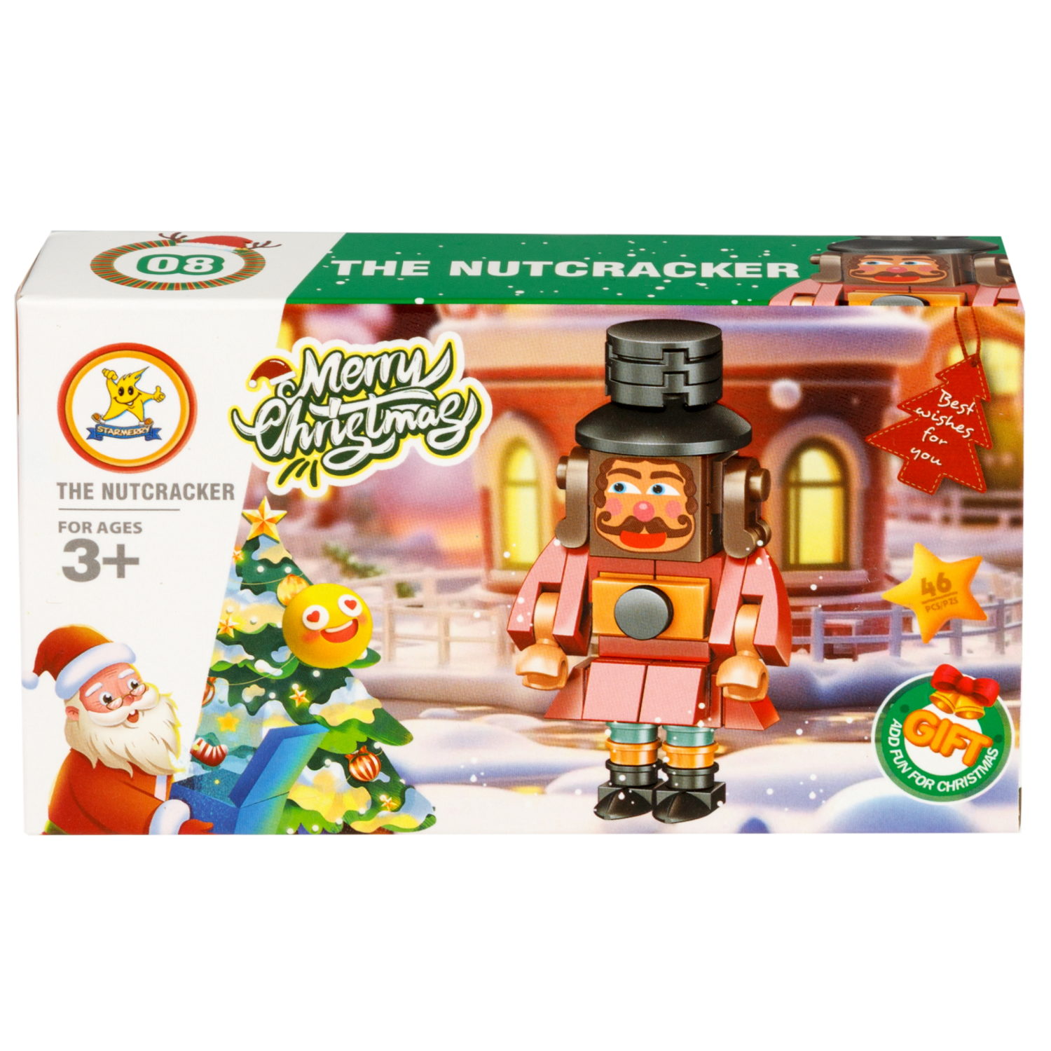 Конструктор 1TOY Blockformers "Рождество" 12 видов,  от 22 до 46 деталей