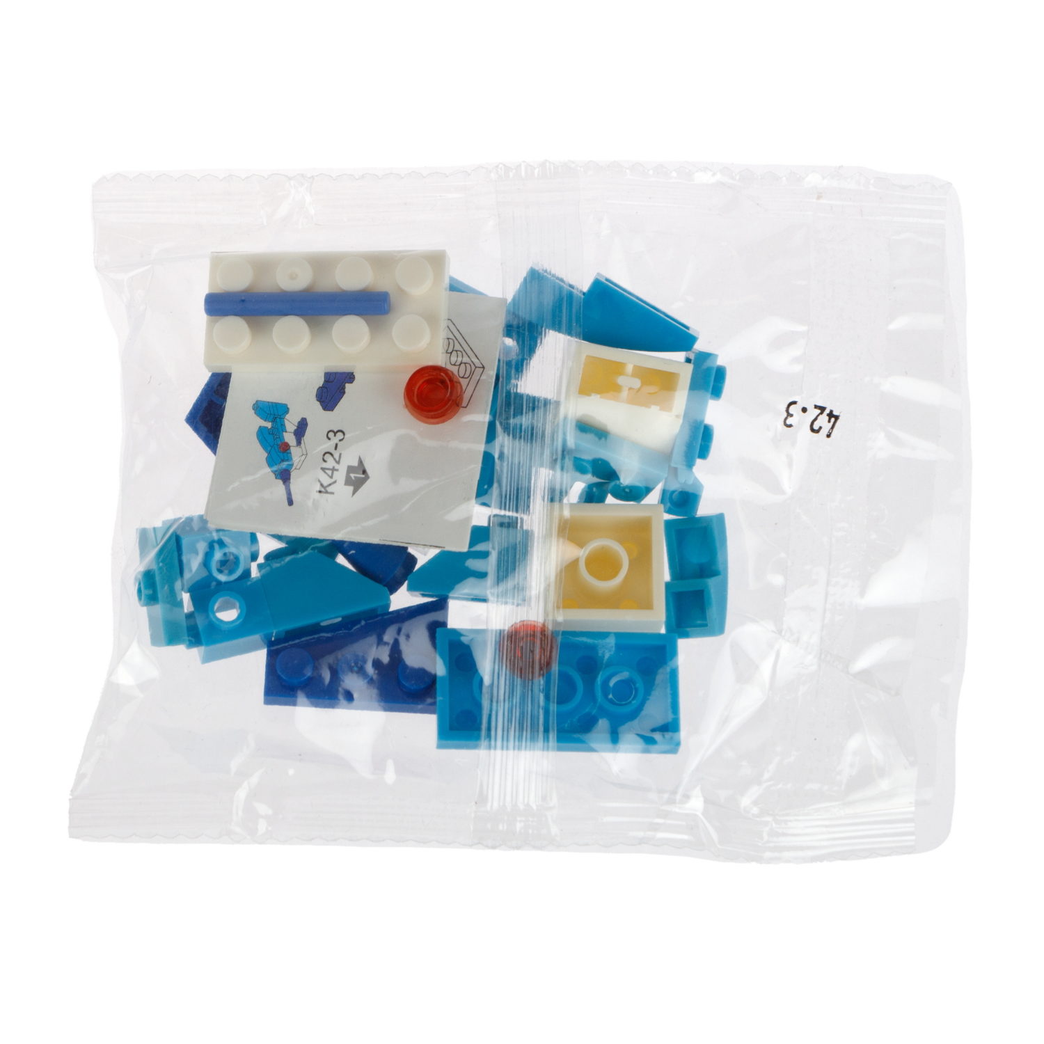 Конструктор 1TOY Blockformers "Океан", 6 видов, из 6 шт. собирается большой кит, 1 шт.