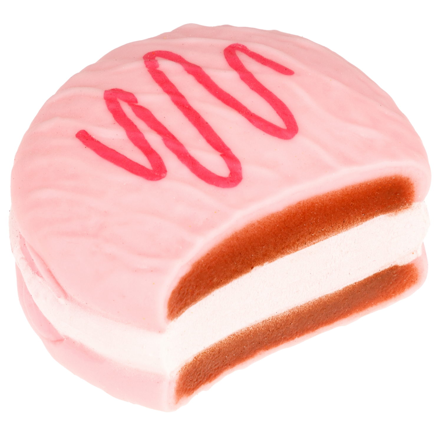 Антистресс-игрушка 1TOY Крутой замес Залиплющ Макарошка, 8х7,5х2,5 см, в ассортименте