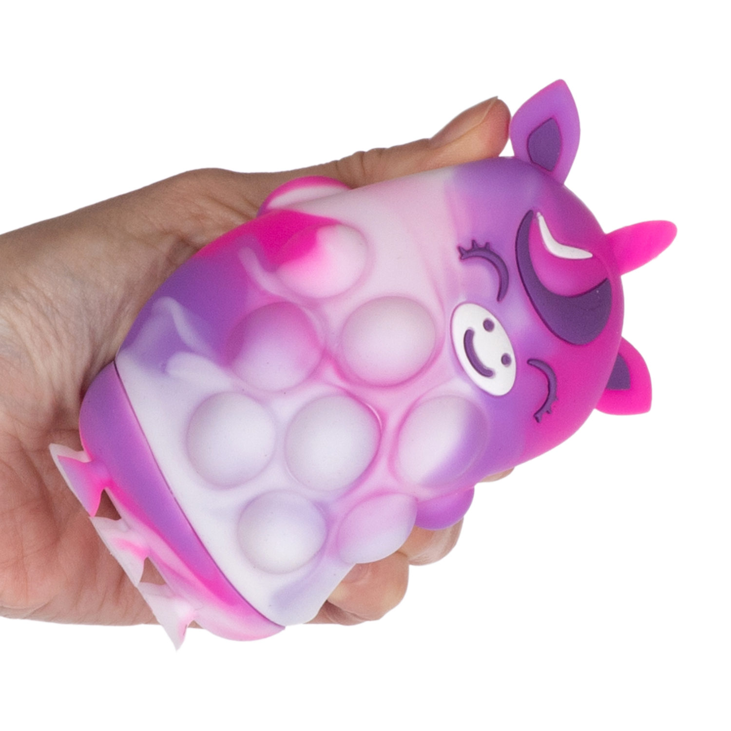 1TOY Жмяка Hit Pop It "Животные" 11х9х5 см, свинка