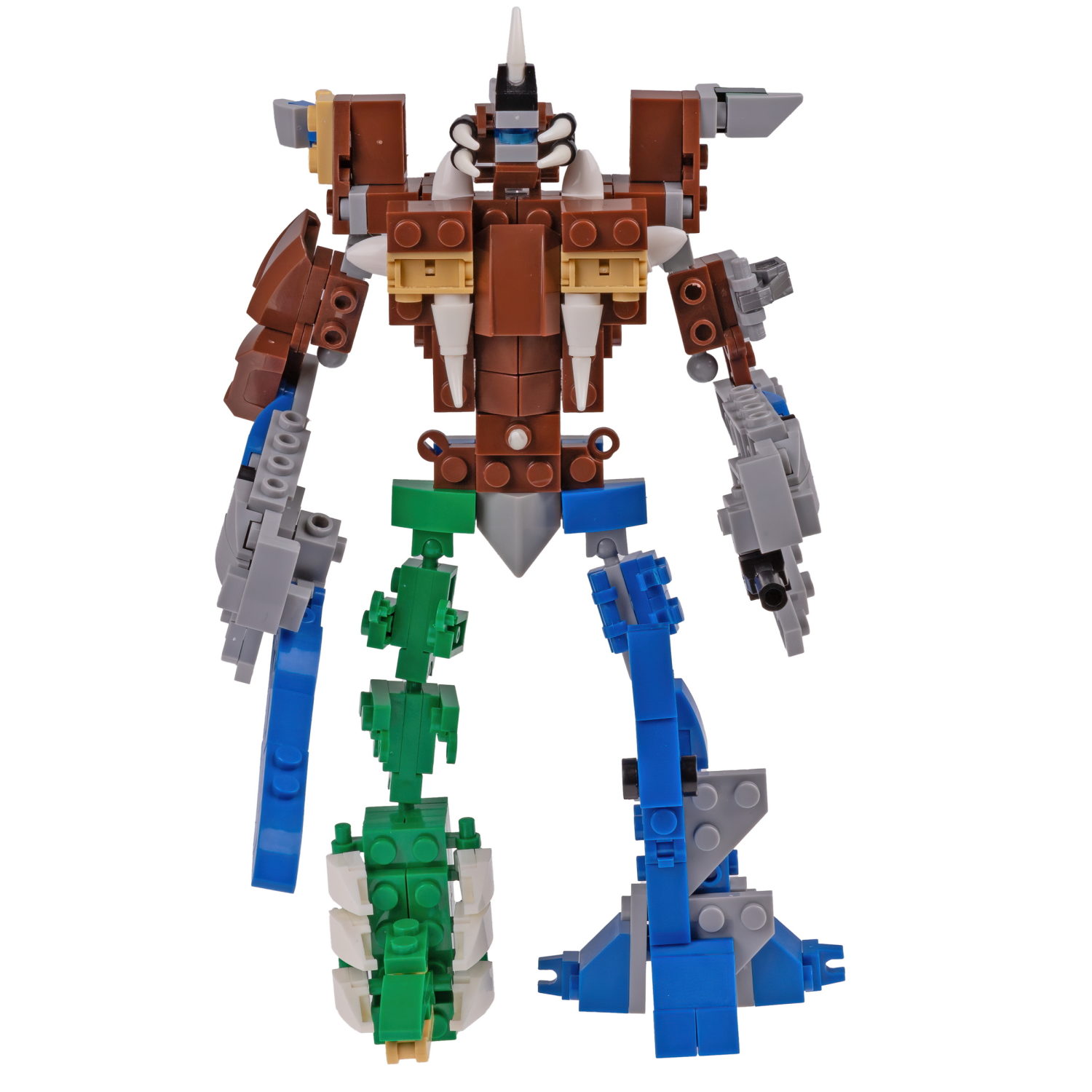 Конструктор 1TOY Blockformers "Динозавры-Трансформеры" 2 в 1, 4 вида