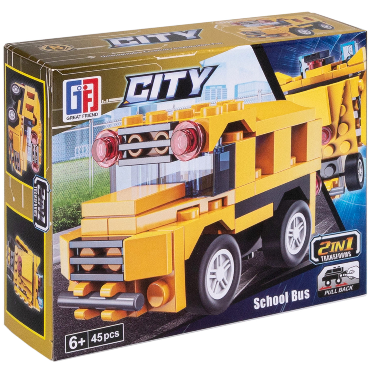 1toy Blockformers Городские службы конструктор, в асс. 4 вида