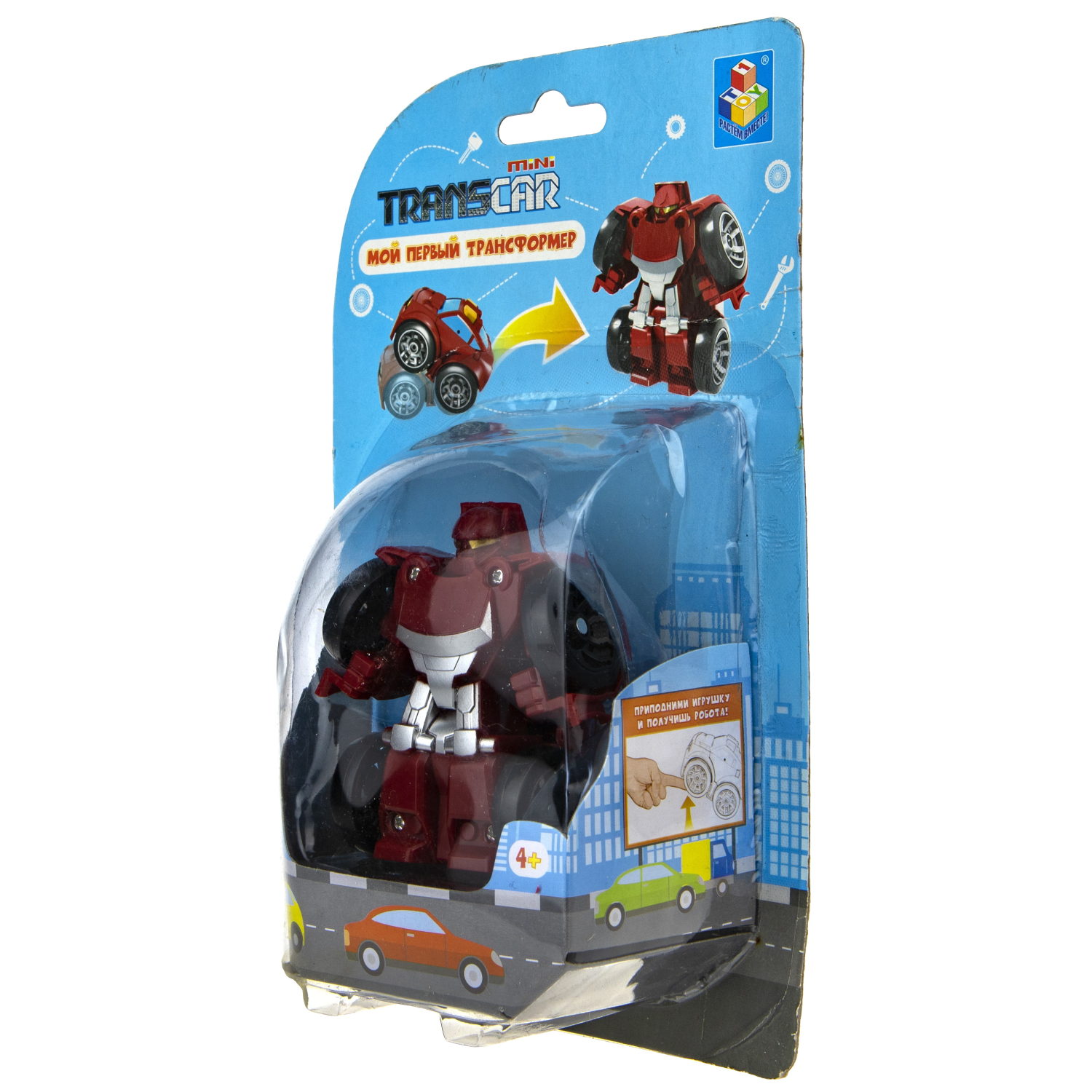 1TOY "Мой первый трансформер" Пожарный автомобиль