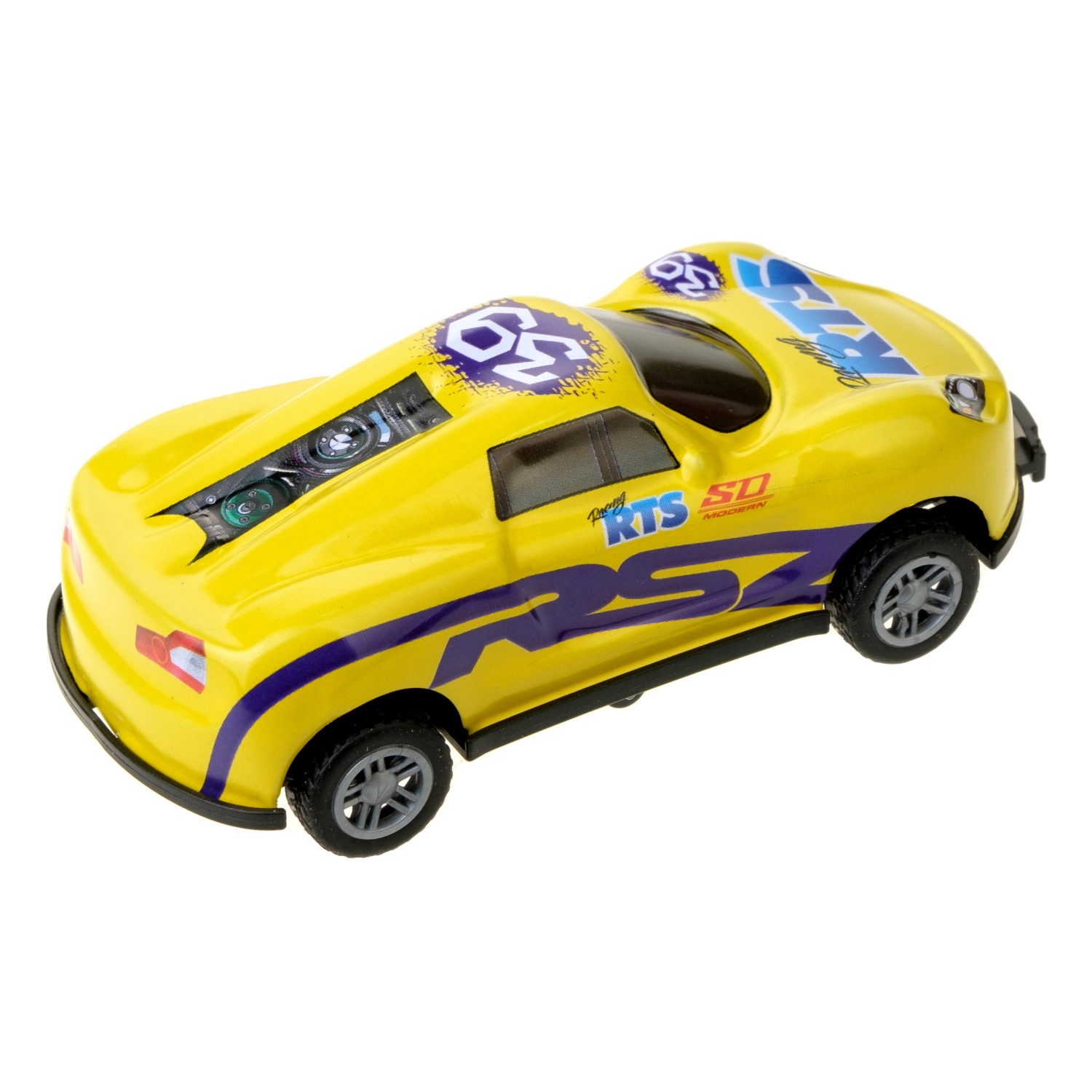 Набор машинок для мальчиков Авто Сальто 1toy, металлическиие, инерционные, перевертыши 4 шт