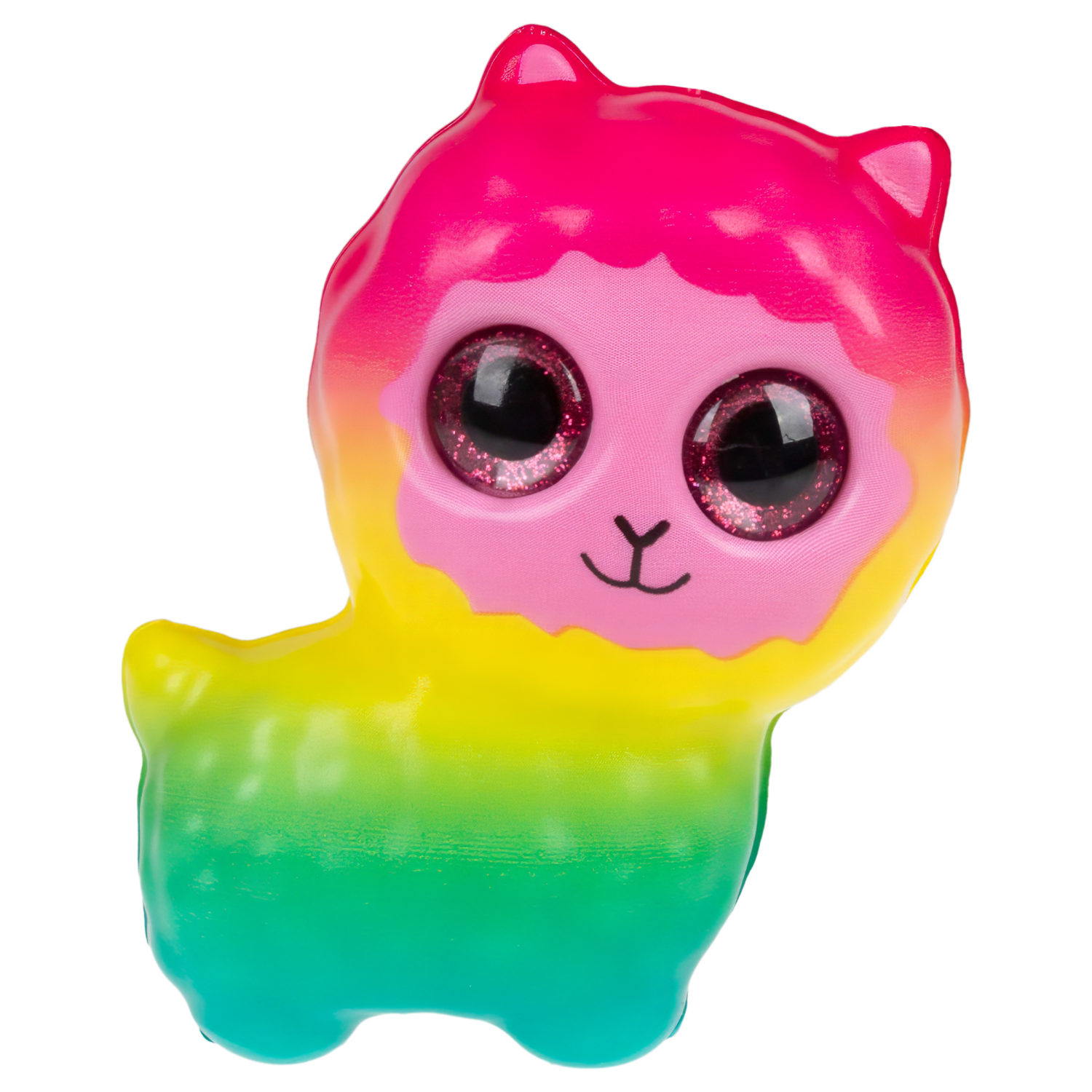 Глазастый сквиш 1TOY Животные, игрушка-антистресс для рук, жмякалка, 8-9 см, 6 видов в ассортименте