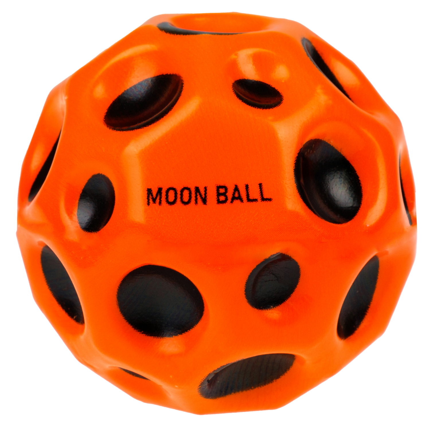 Мяч 1TOY Крутой замес Moon Ball классический, 5 см, оранжевый