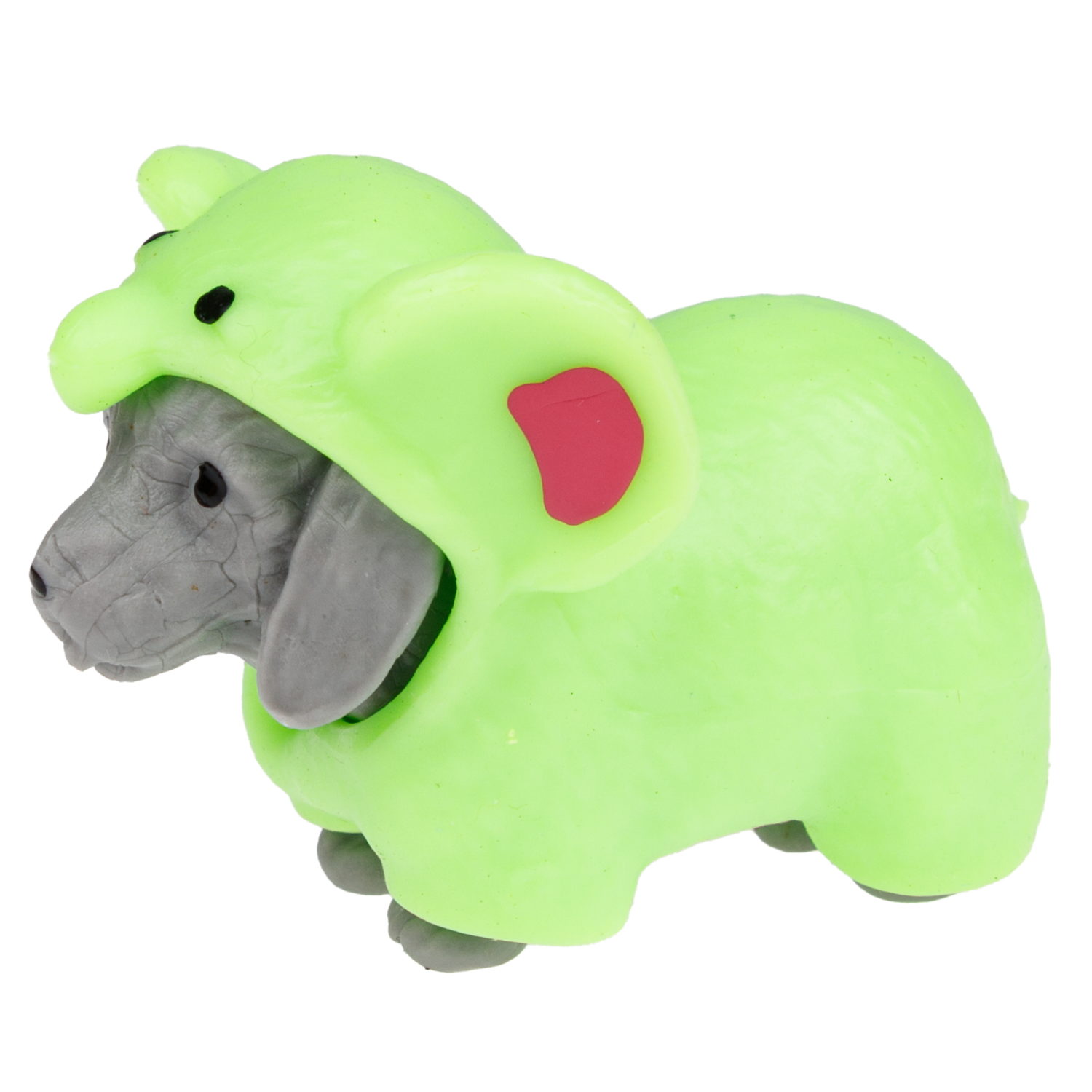 1toy "Прокачка для собачки", тянущиеся собачки в костюмчиках, мини 3,5*3,5*4 см д/б 24 шт