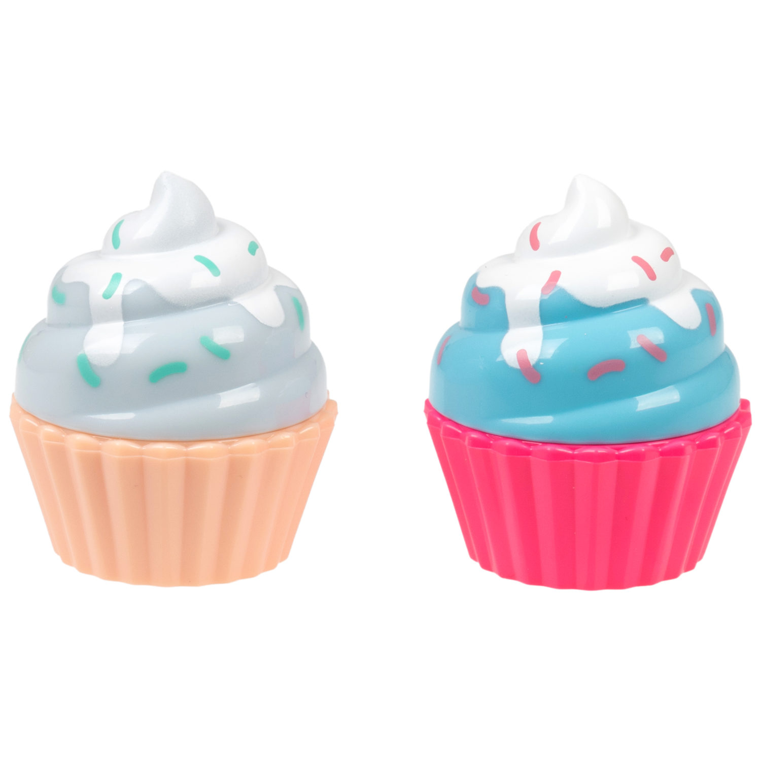 Lukky Angel Бьюти-Дизайн наб."Капкейк": бальзам д.губ, лак д.ногтей, резинка д.волос с брелоком, стразы, пилочка д.ногтей, наклейки д. ногтей