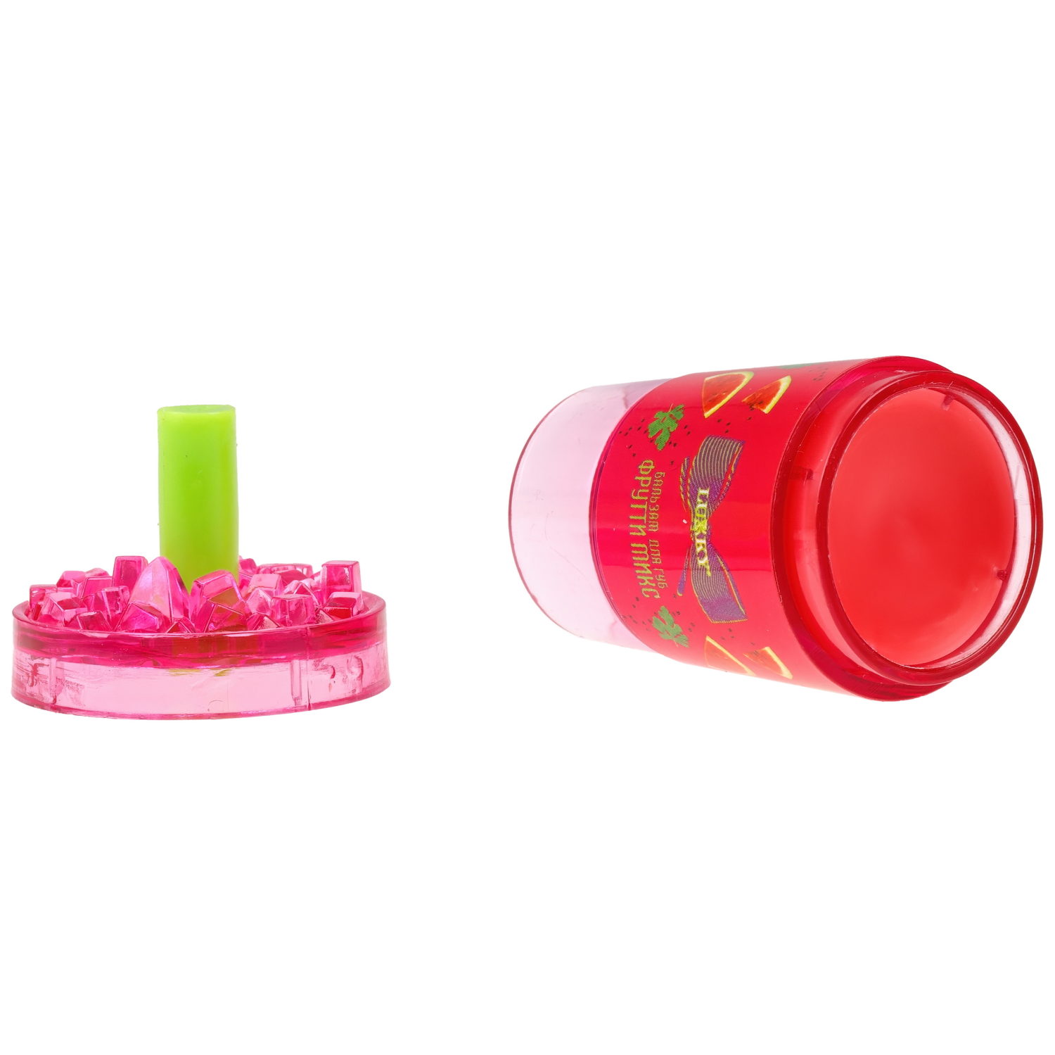 Lukky Фрутти Микс,бальзам д.губ увлажняющий,3,8г,12 шт дисплей бокс, 3 цвета в ассортименте