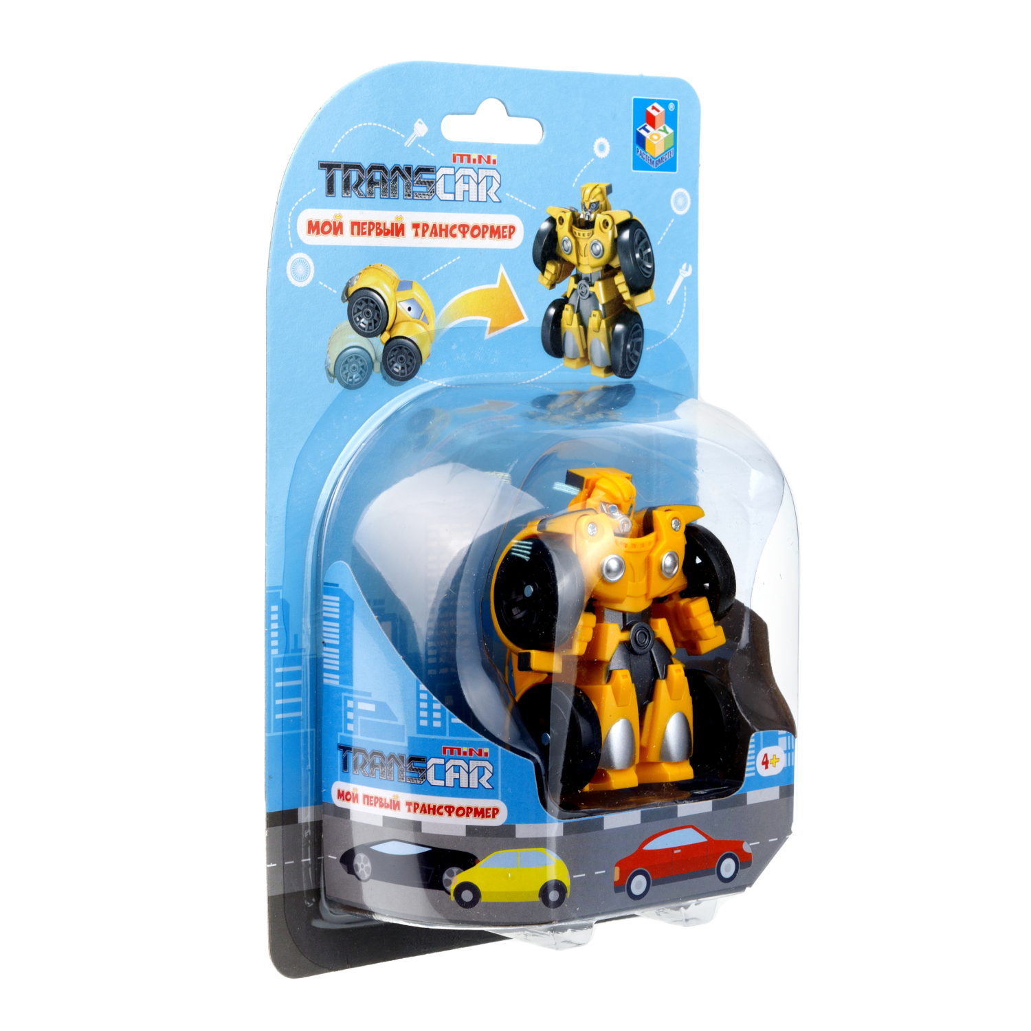 Трансформер 1TOY "Мой первый трансформер" Автомобиль