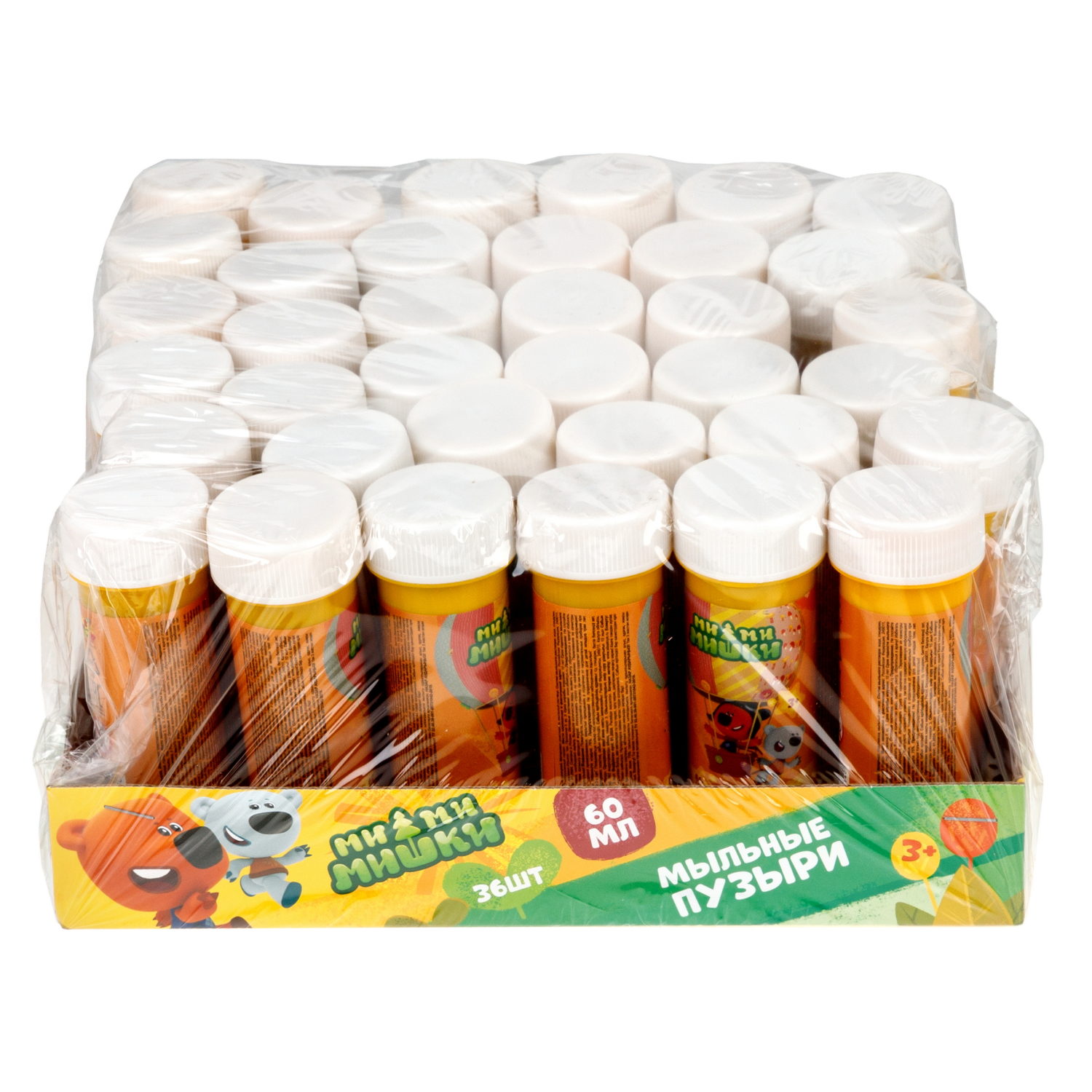 Мыльные пузыри 1TOY Ми-ми-мишки, 60 мл