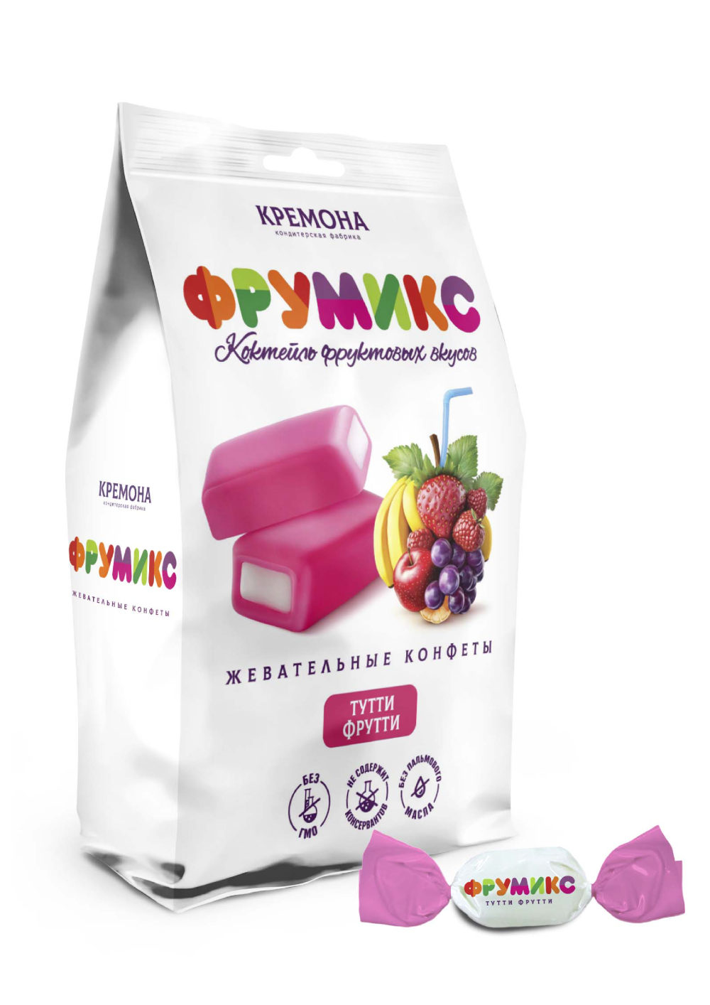 ФРУМИКС Жевательные конфеты тутти фрутти, 150г х 36