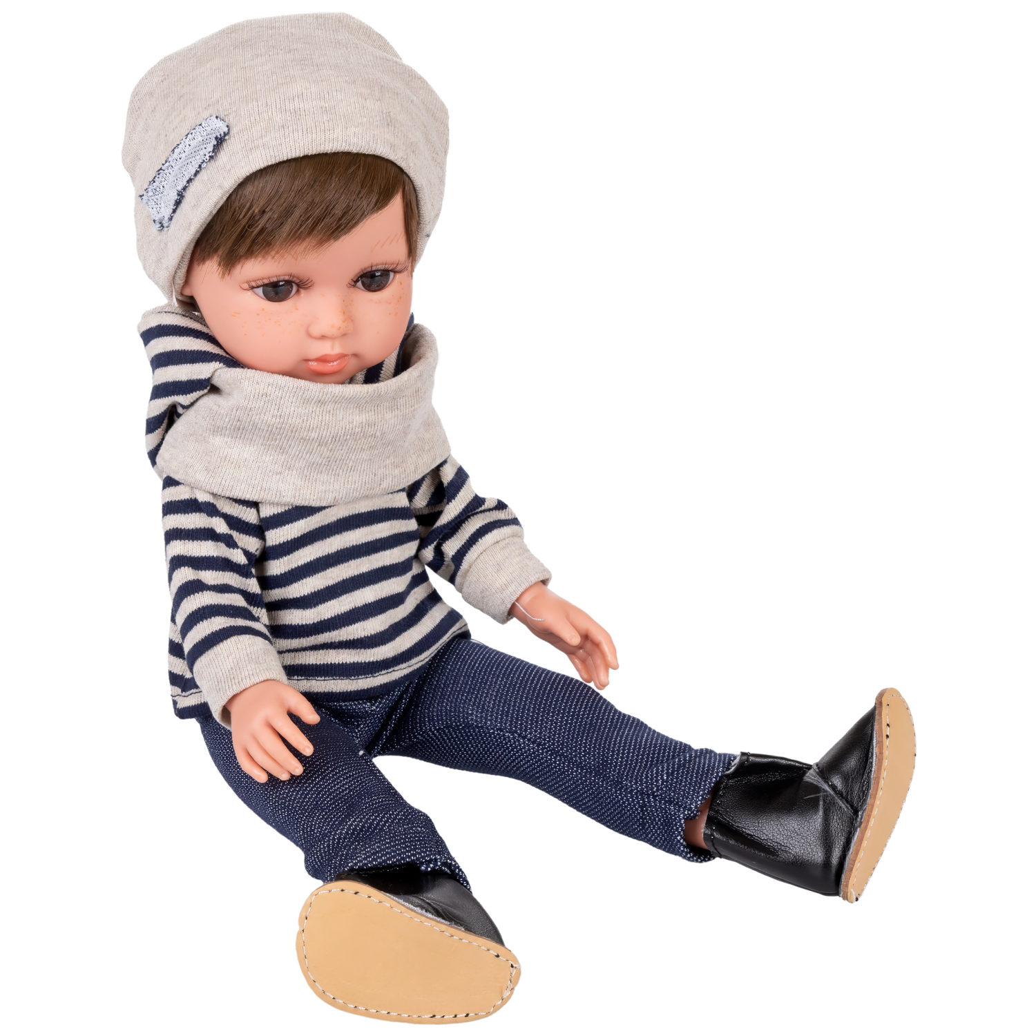 Кукла Arias ELEGANCE ALEIX виниловая, с аксессуарами, Испания, 36 см