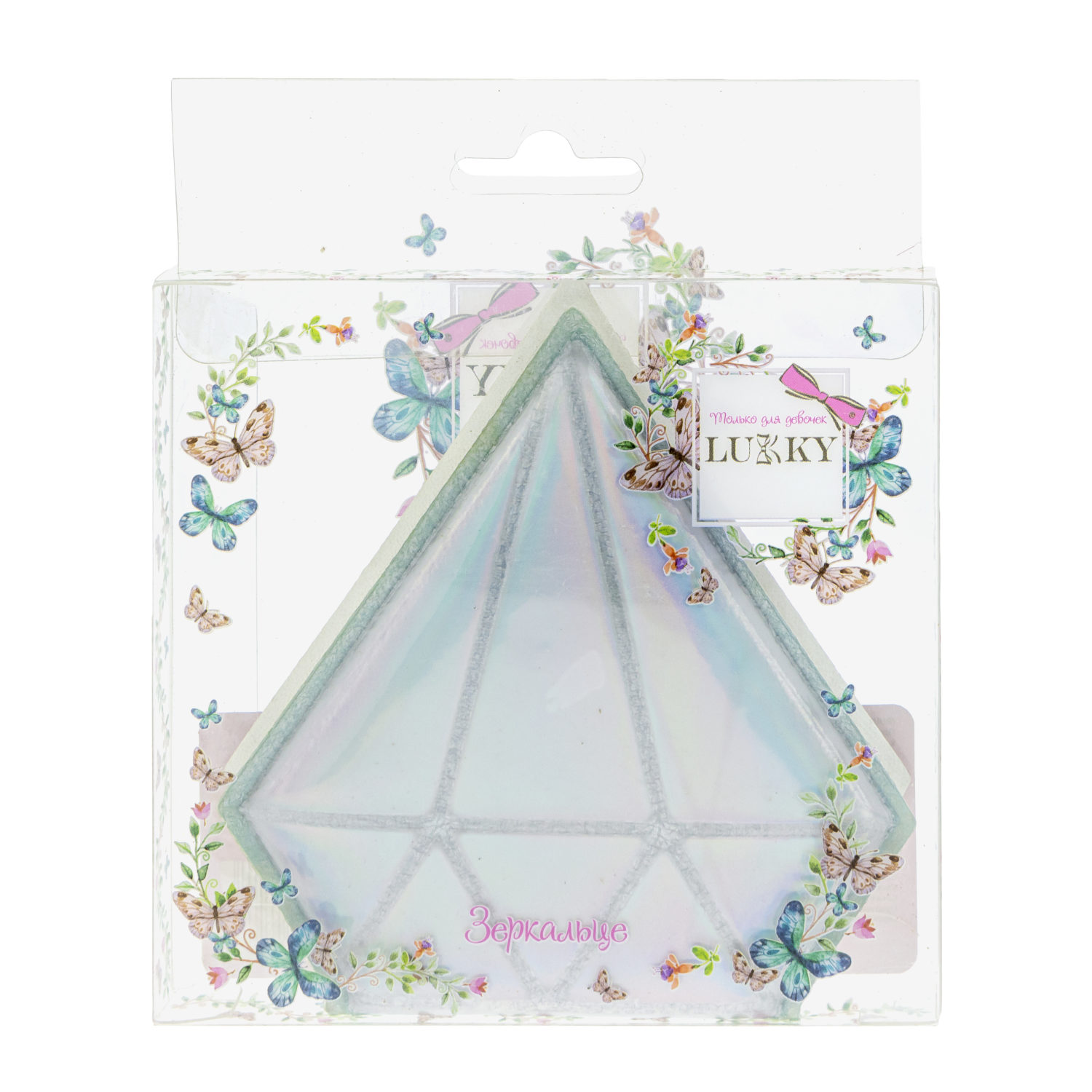 Lukky зеркальце карманное "Кристалл"