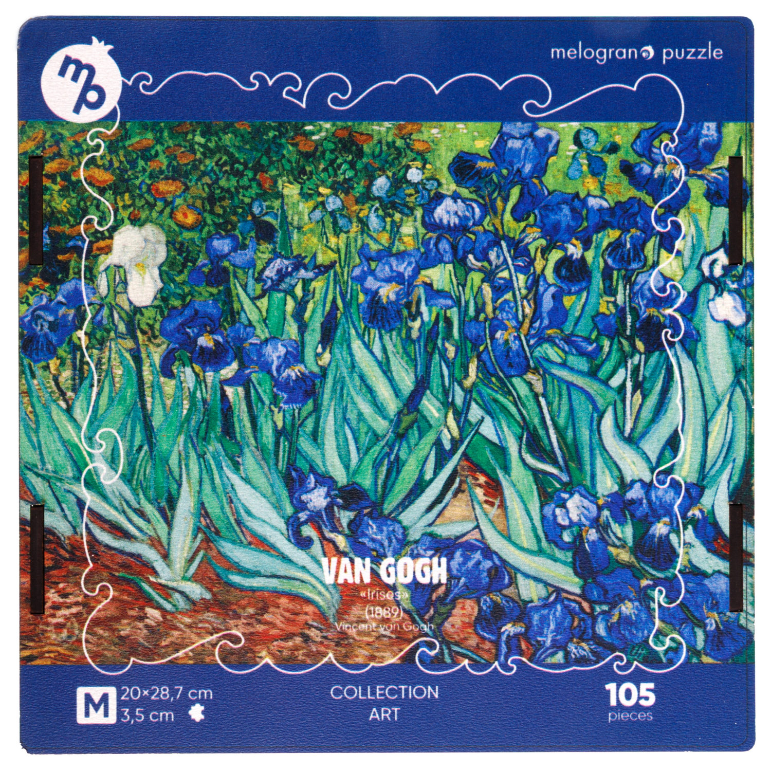 Пазлы Collection Art Винсент Ван Гог Ирисы, 105 деталей