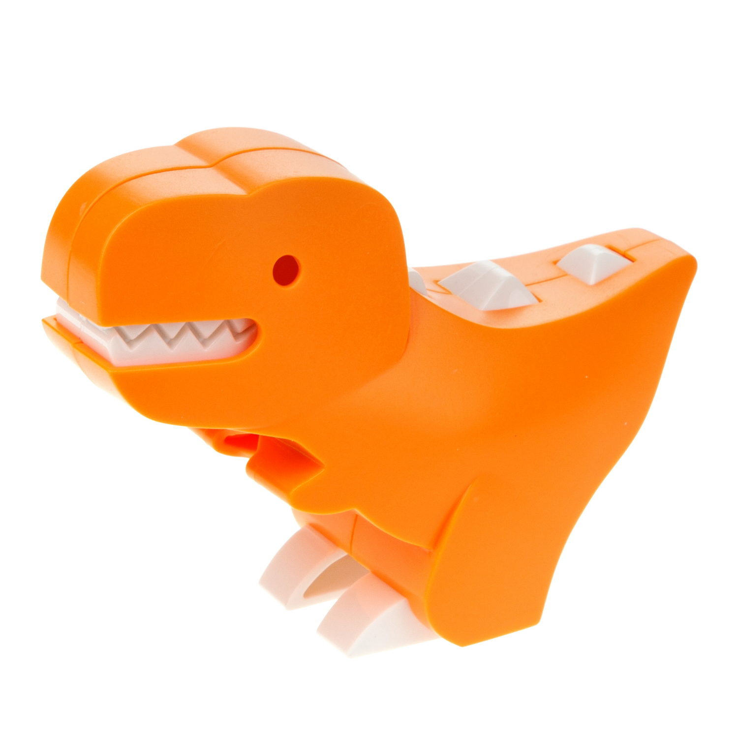Игрушка динозавр 1TOY 3Dino Magnetic Тираннозавр, сборный, с магнитом, для развития моторики и сил рук, цвет оранжевый