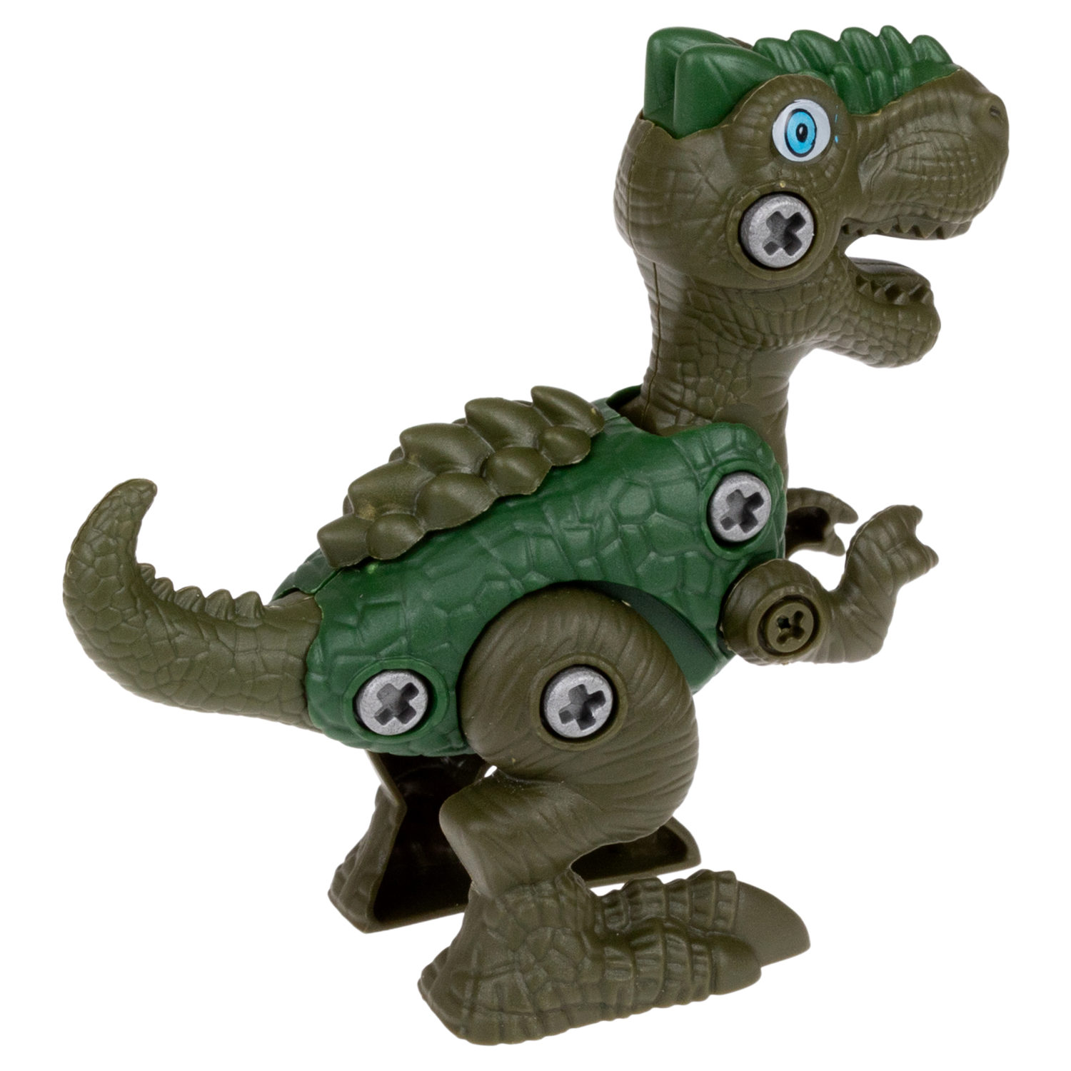 Конструктор 1TOY Динопарк "Клетка с динозавром", с отверткой, винтовой