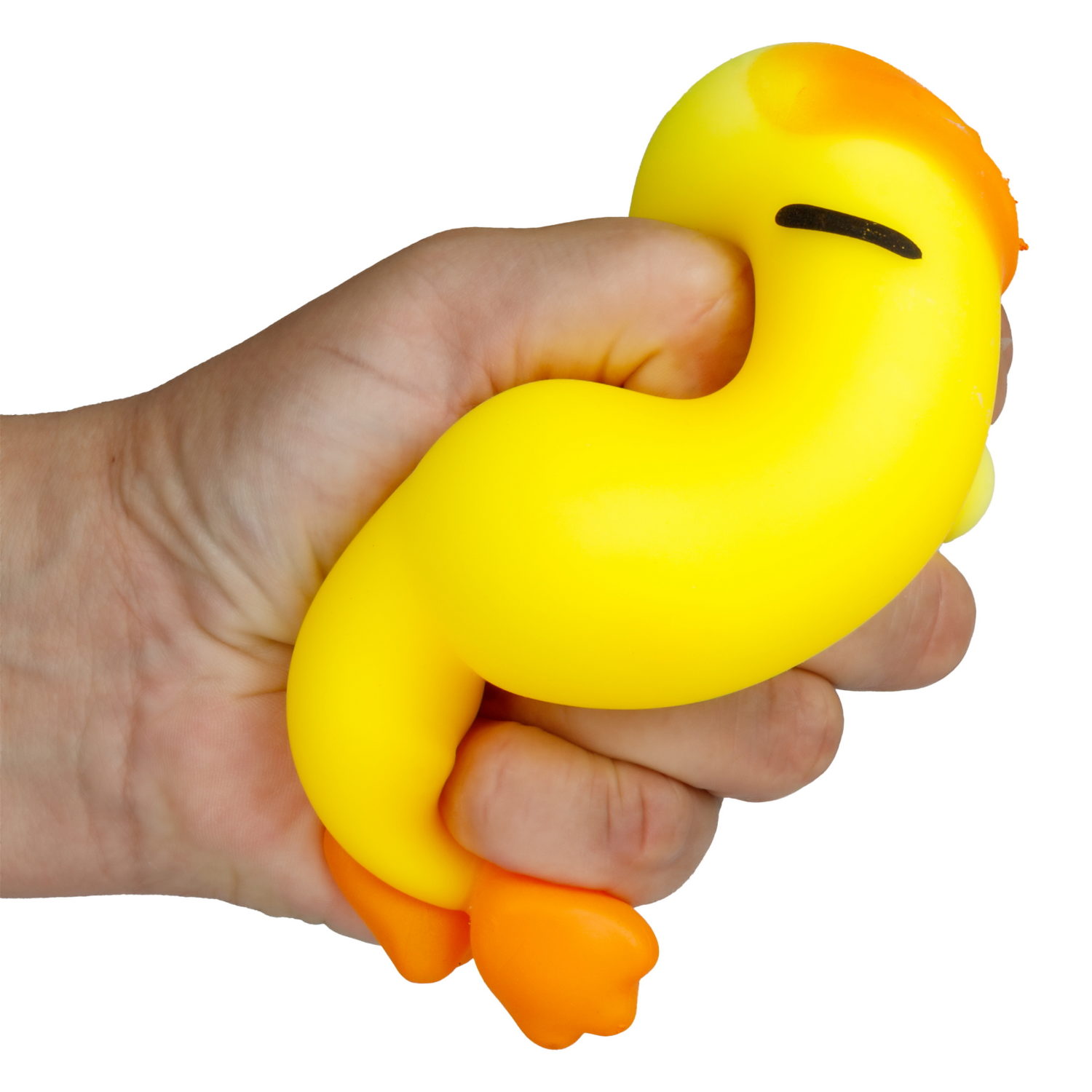 Антистресс-игрушка 1TOY Крутой замес утка на расслабоне, 13х6,5х7,5 см