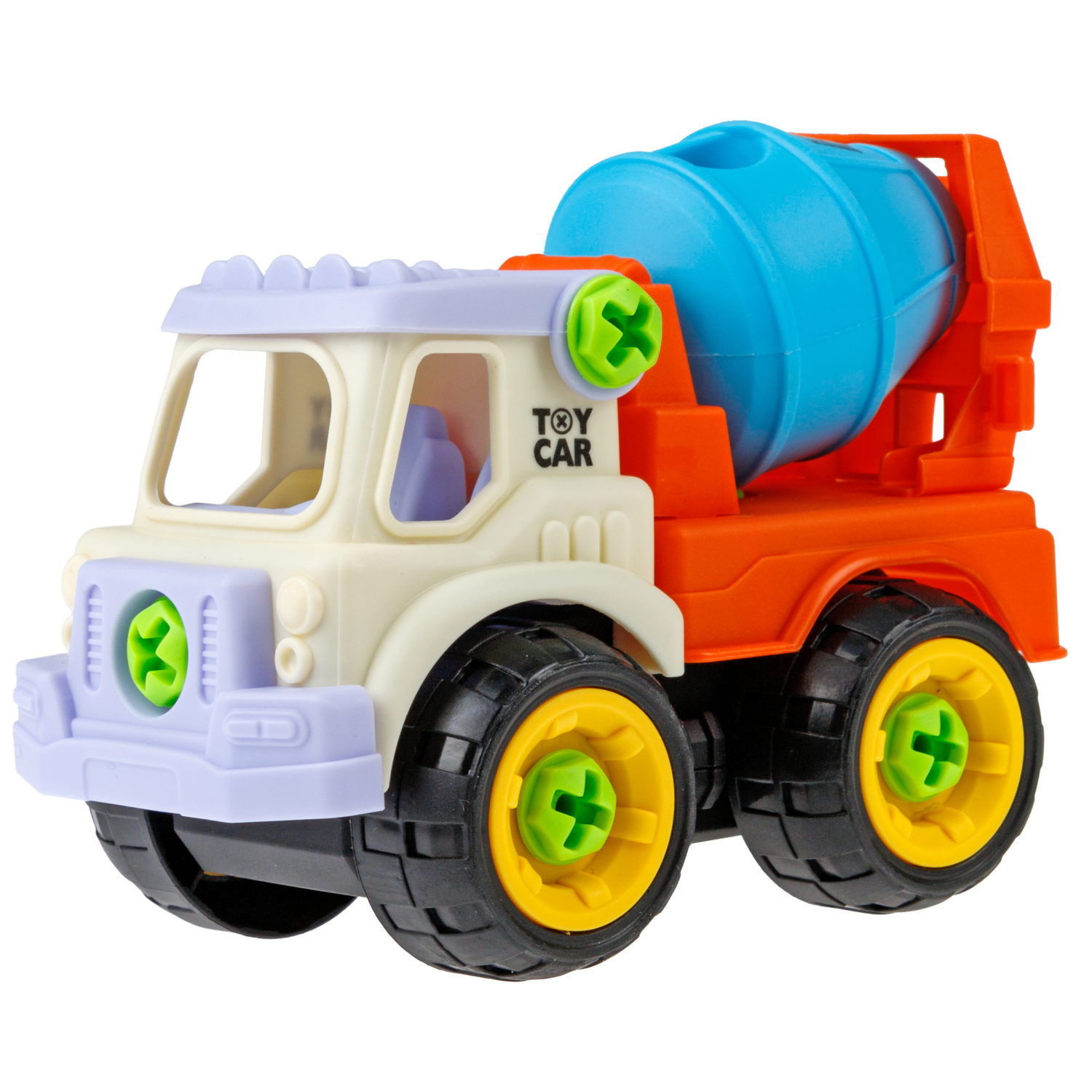 1toy Новостройка строительная техника, сборно-разборная, в асс. 4 вида (пакет)