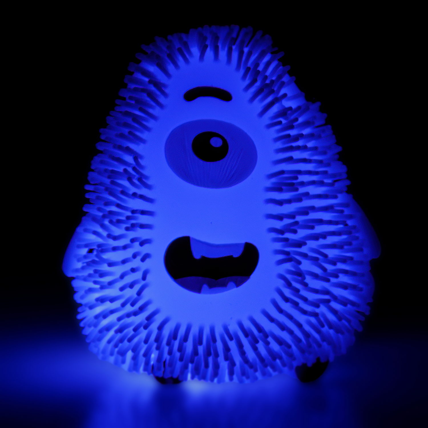 Игрушка-антистресс для рук 1toy Йо-Ёжики, "Монстр" 10 см, со светом, 4 вида в ассортименте