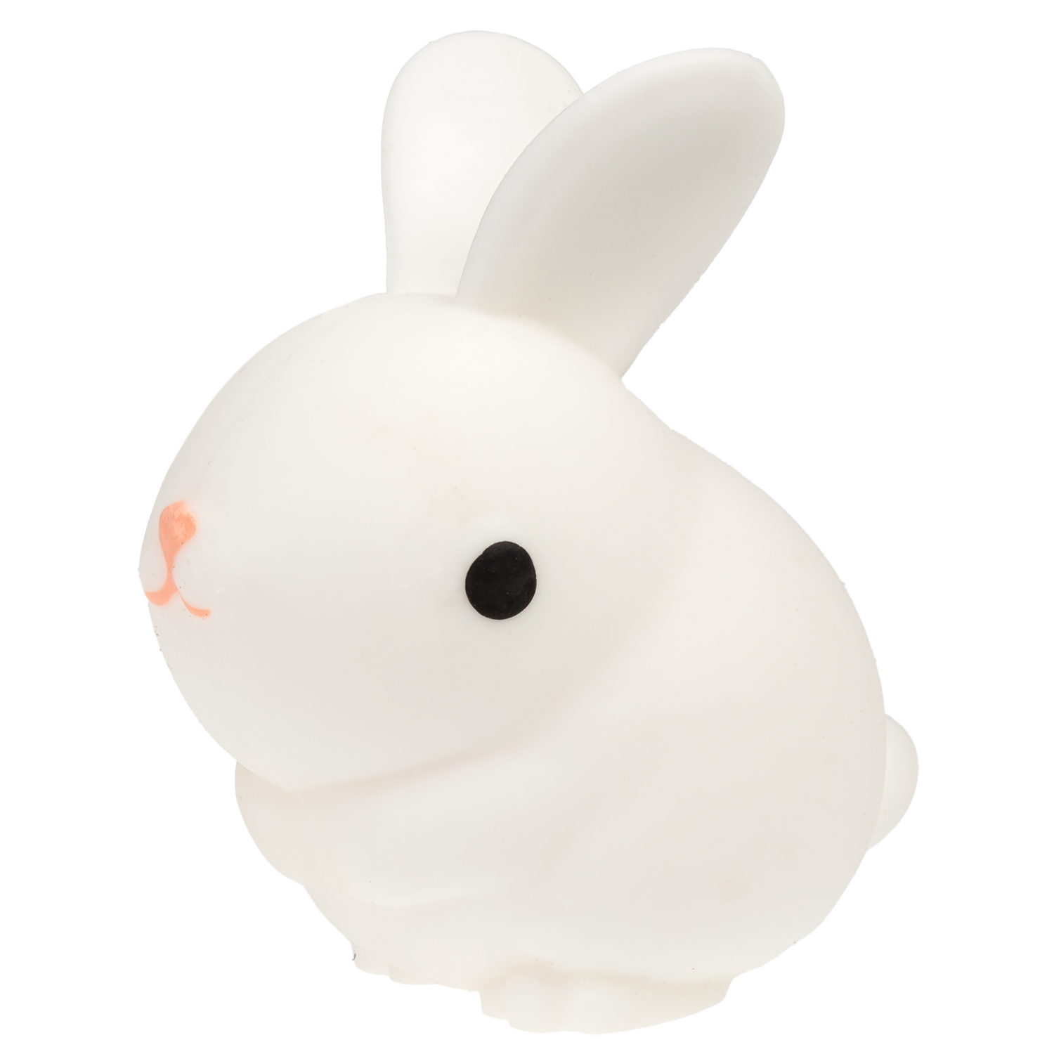 Игрушка-антистресс 1TOY Крутой замес 1TOY «Зайка ушастик», белый