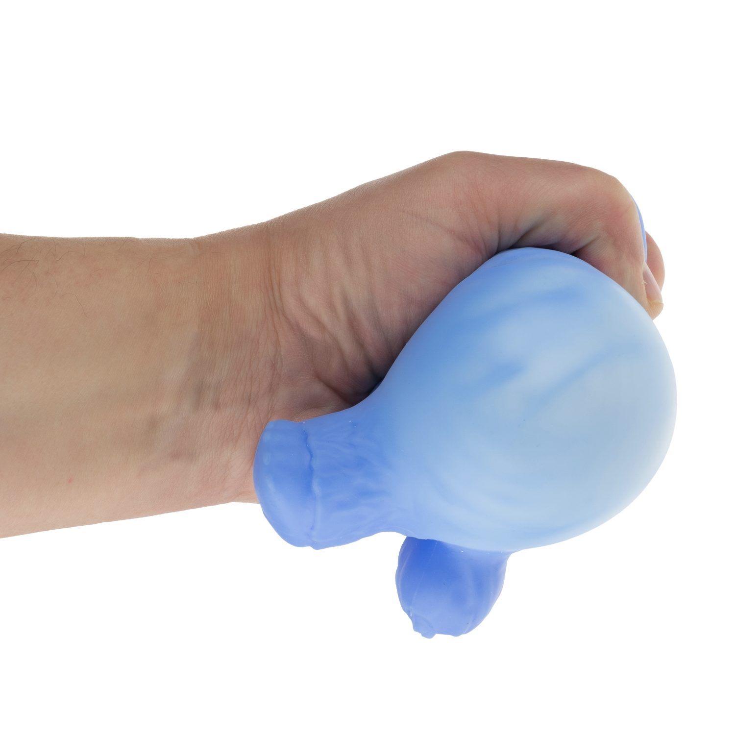 Антистресс-игрушка для рук 1TOY Крутой замес Йети тянущийся снежный человек, жмякалка, мялка, 4 цвета в ассортименте, 12 см