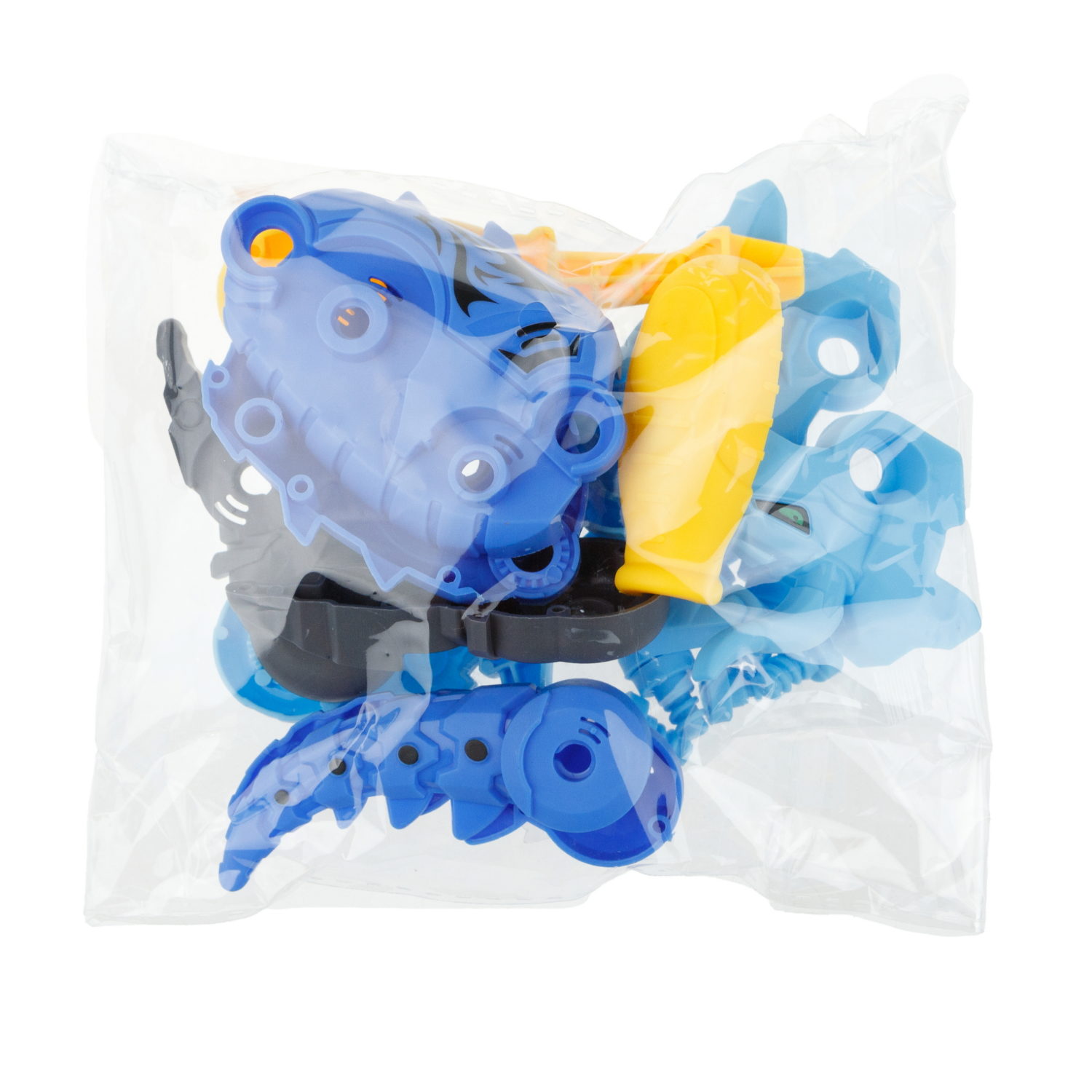 1Toy Трансботы "Зоотехника" (д/б 5 шт., в асс. 5 видов, из 5 шт. собирается большой робот)