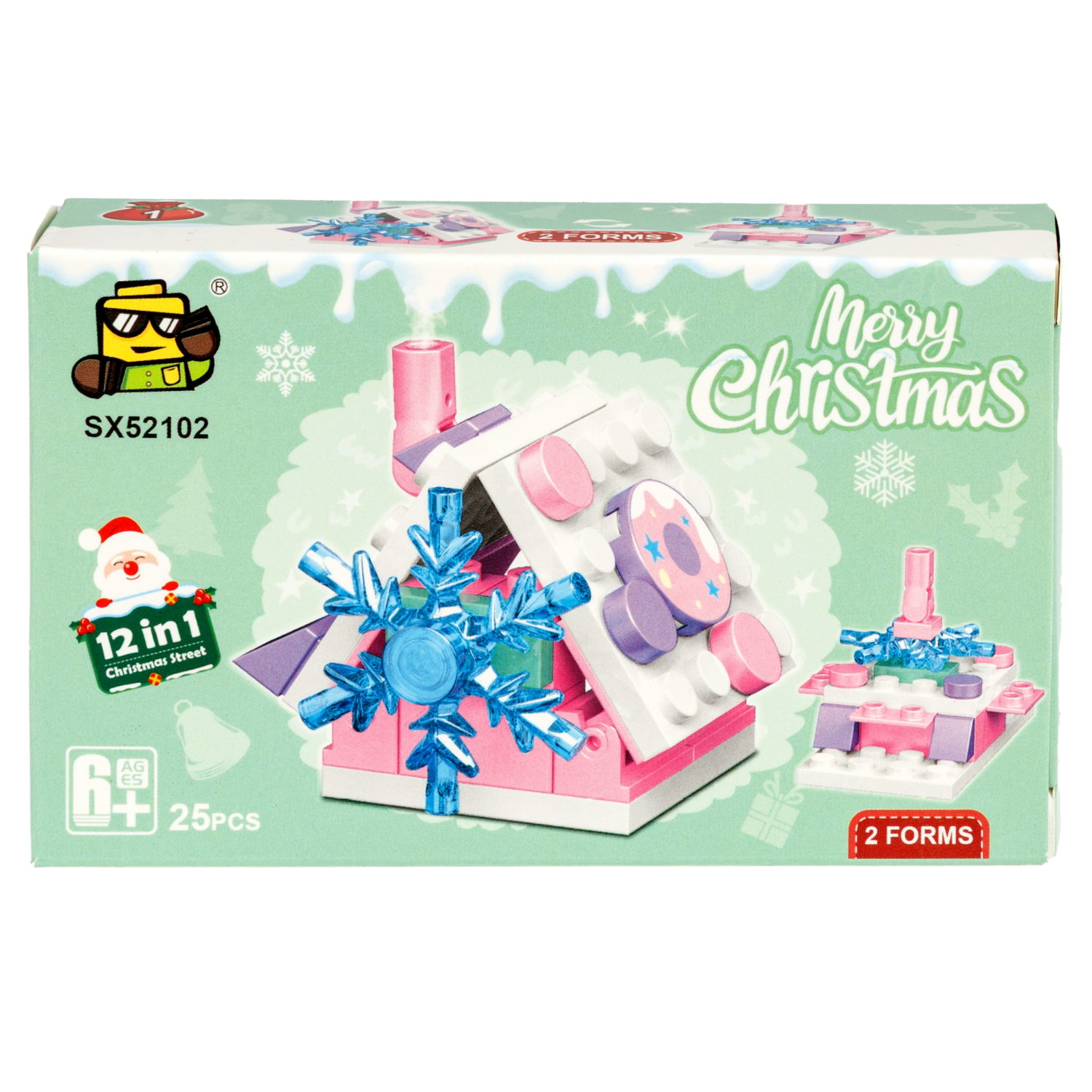 Конструктор 1TOY Blockformers С Новым годом! 12 видов, от 23 до 29 деталей