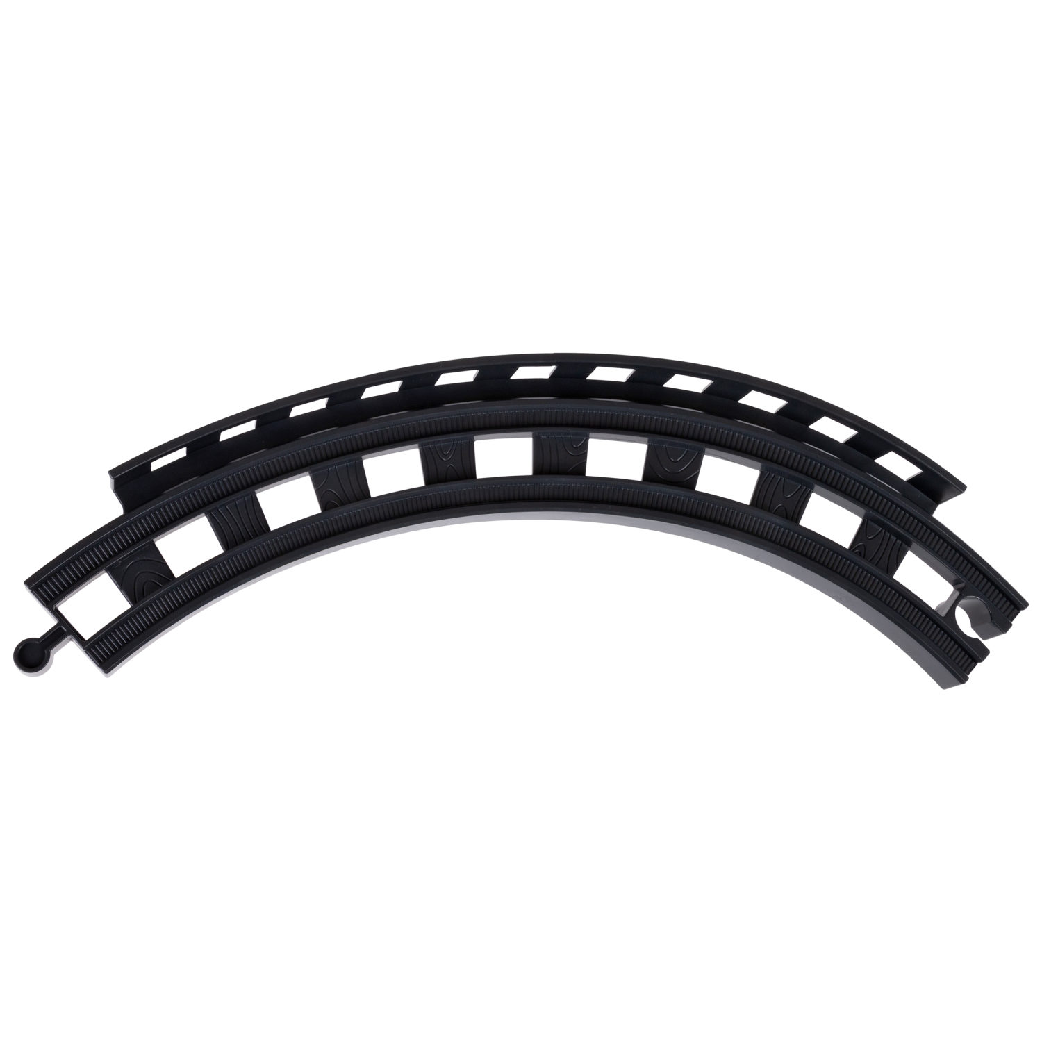 Деревянная железная дорога 1TOY GOODOK в коробке-трансформере, 56 элементов