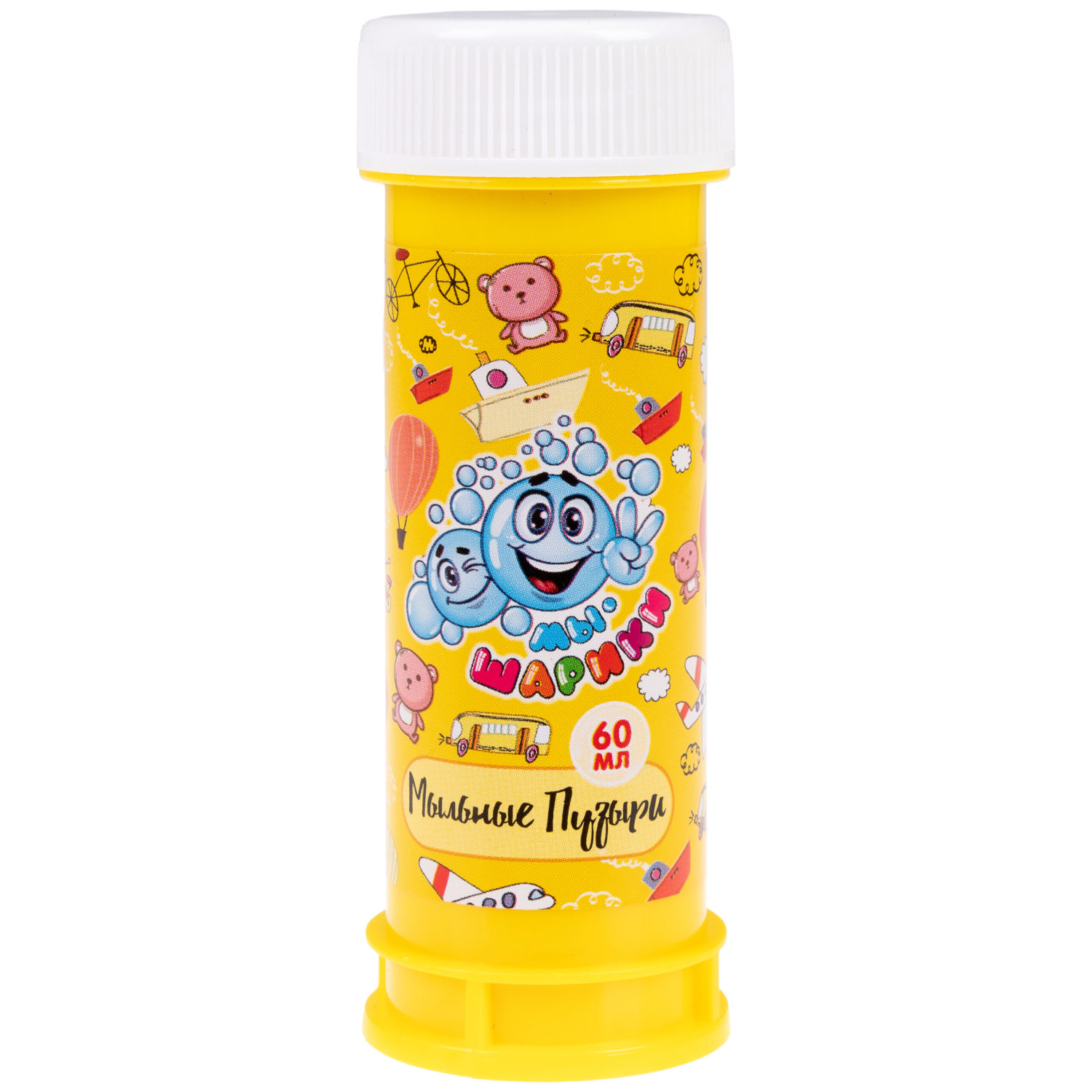 Мыльные пузыри 1TOY Мы-шарики!, 60 мл