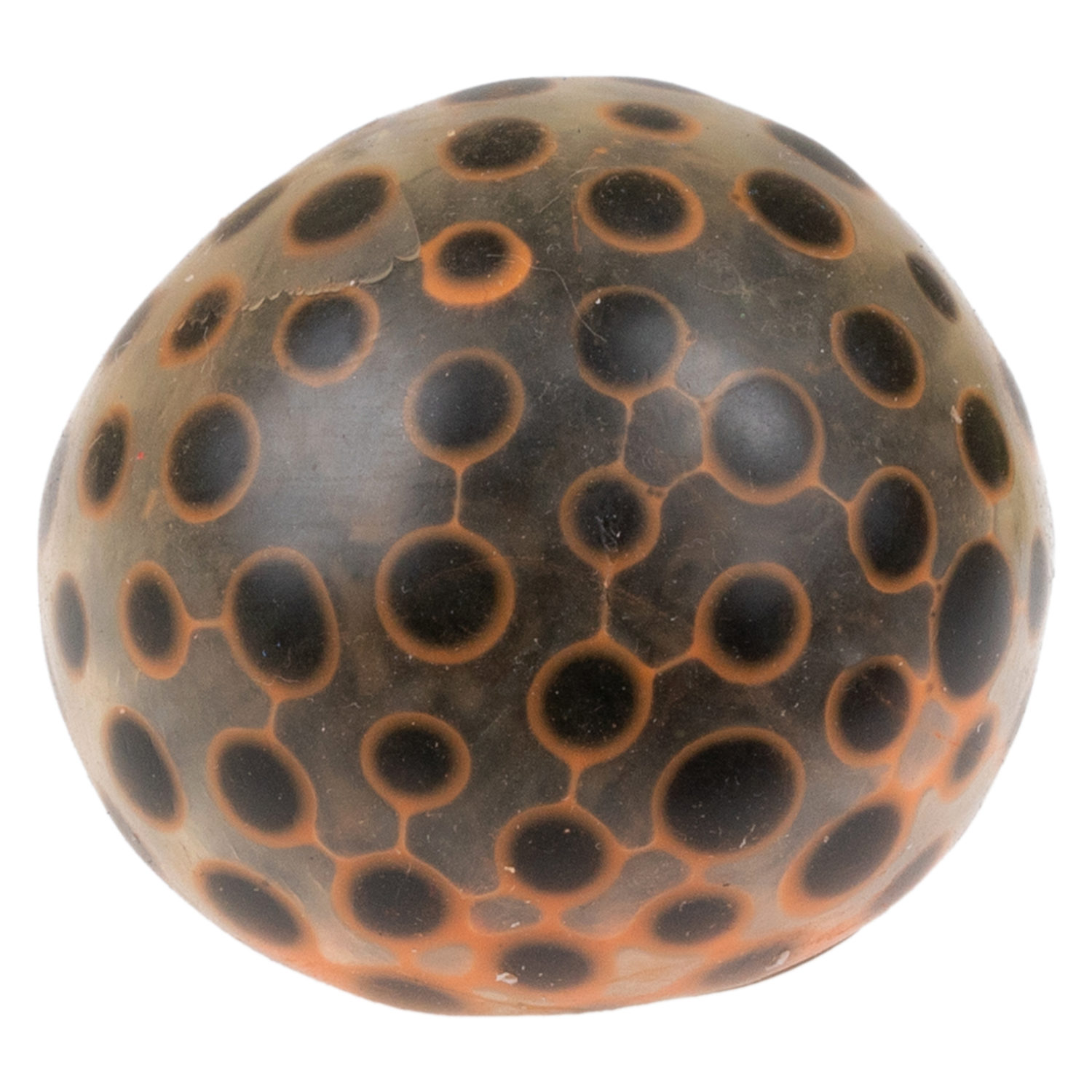 Антистресс с шариками внутри 1TOY Крутой замес Паучий глаз, 4 цвета в ассортименте, 6 см