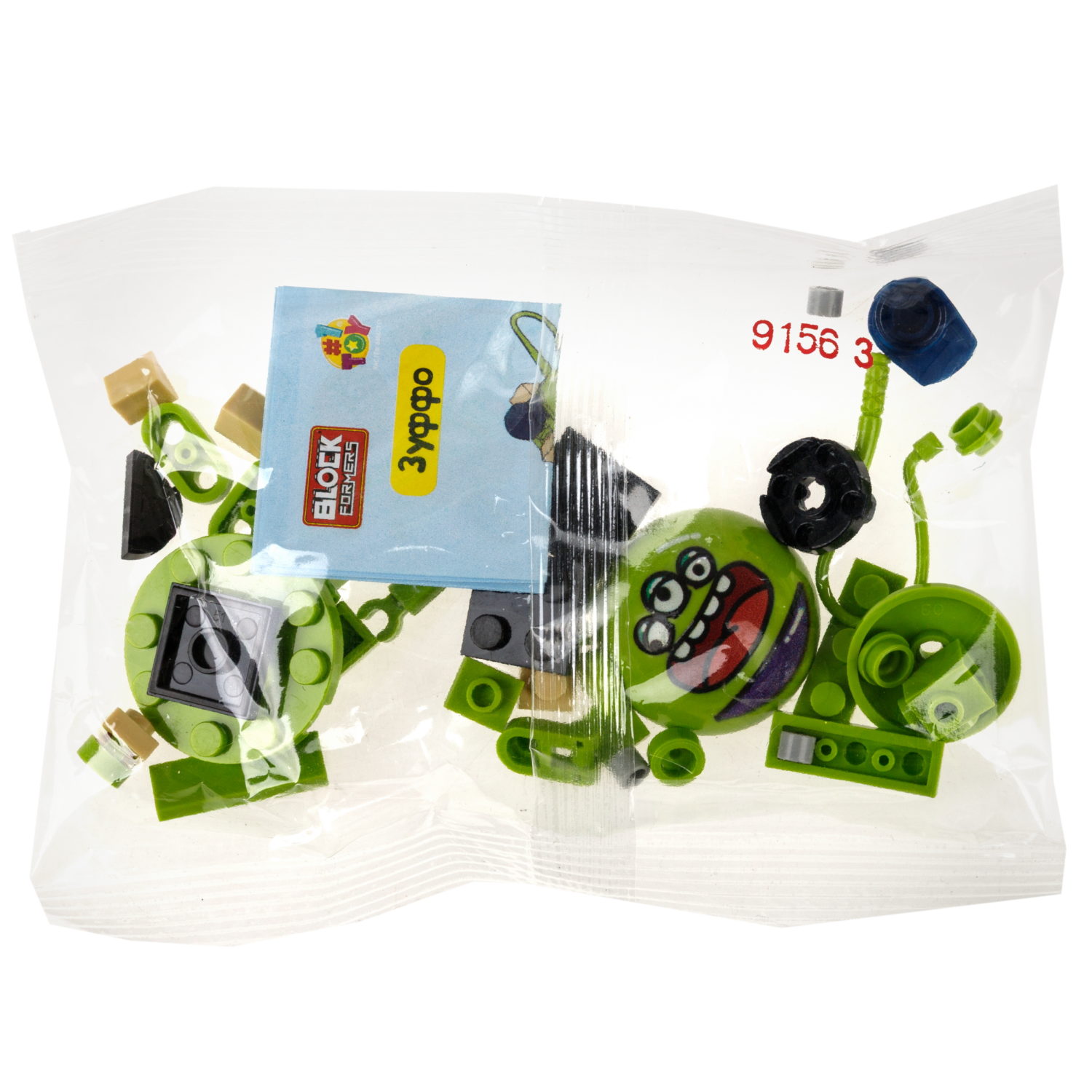 Конструктор 1TOY Blockformers Monstrix: Кругляши, 12 видов