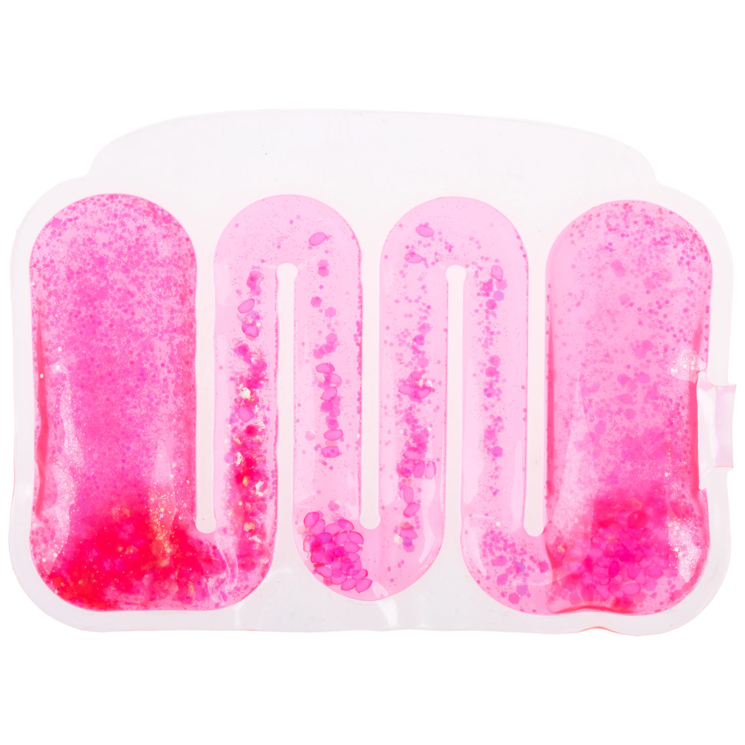 Акватубики переливайка 1TOY скользун с водой внутри, антистресс для рук, жмякалка, 4 цвета в ассортименте