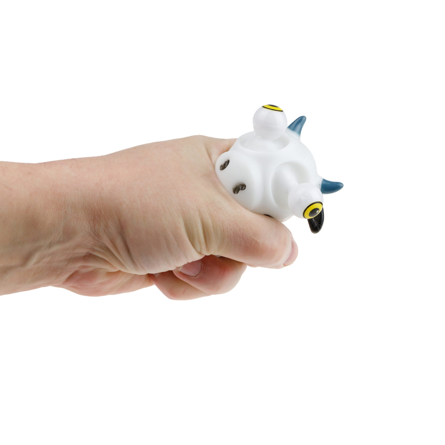 1toy Пучеглаз-антистресс "Животные мини" 8,2х7x6,8 см, 12 видов в асс., 12 шт. в д/б