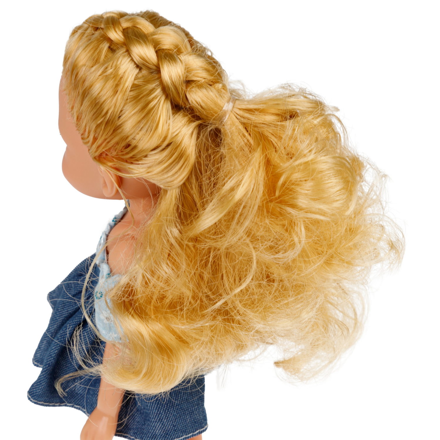 Кукла для девочки 1TOY Alisa испанский стиль, блондинка с длинными волосами, маленькая, 23 см