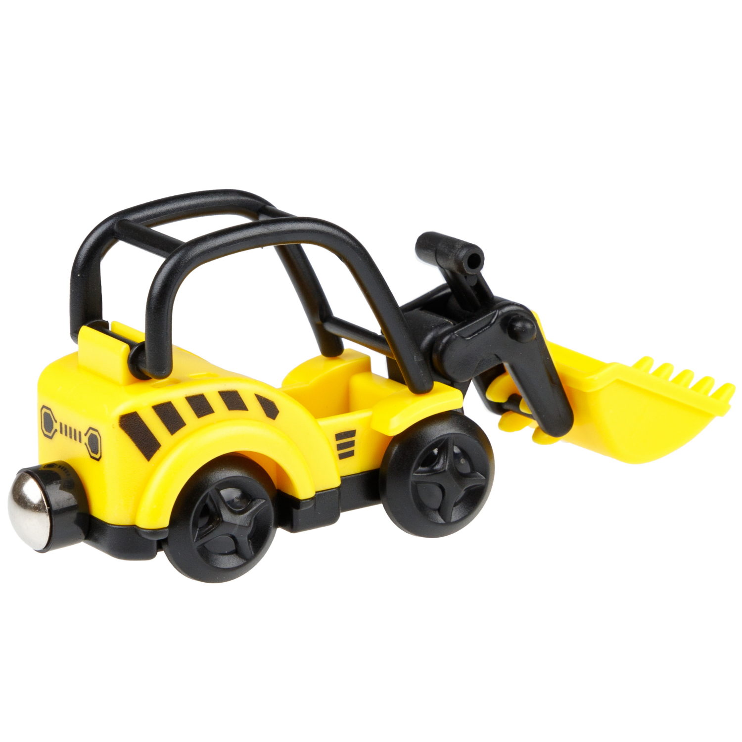 Детская железная дорога с электропоездом 1TOY InterCity, со светом, звуком, паровоз на рельсах, в подарочном наборе, 76 деталей