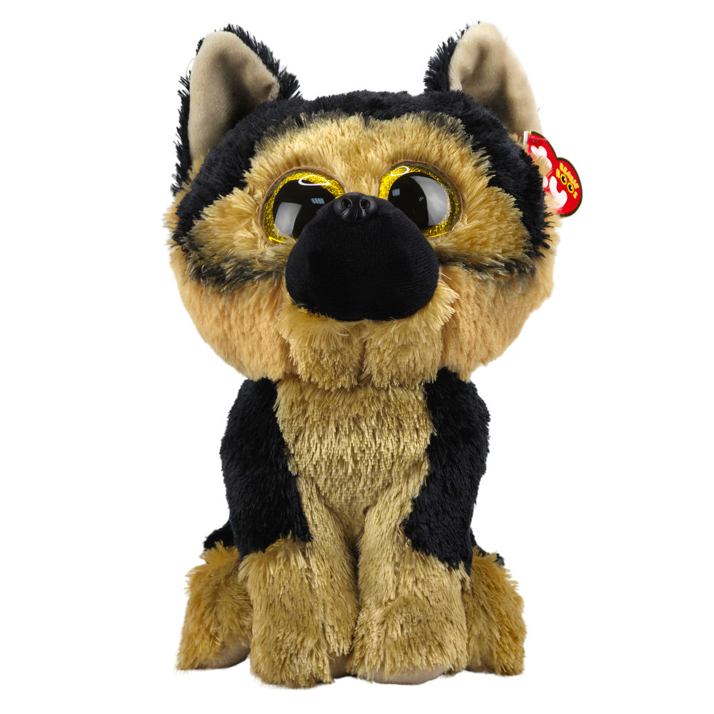 Мягкая игрушка TY немецкая овчарка Спирит, 25 см