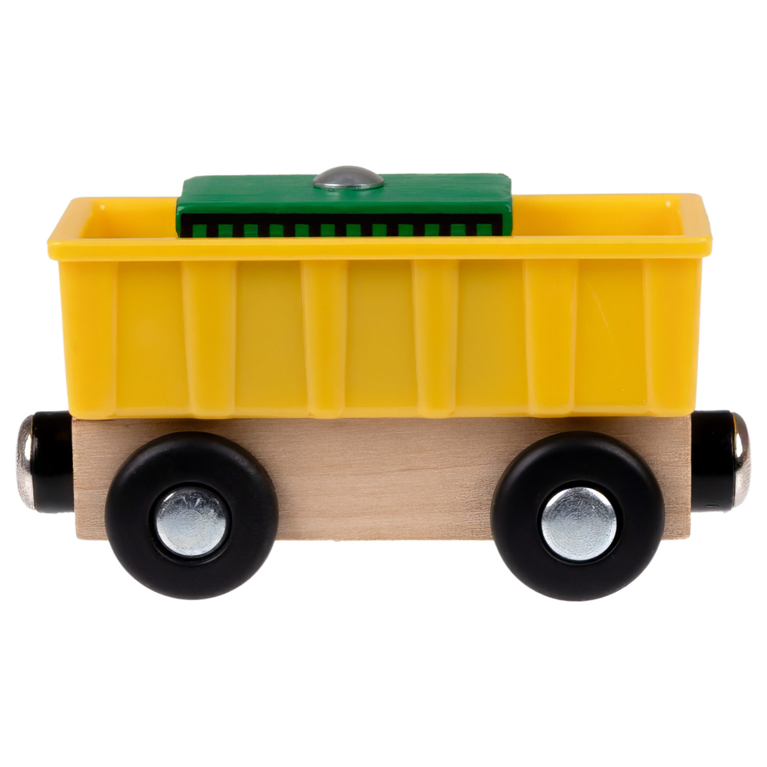 Набор «Технопарк» 1TOY Goodok, 2 машинки и 1 вагон с магнитами и грузом