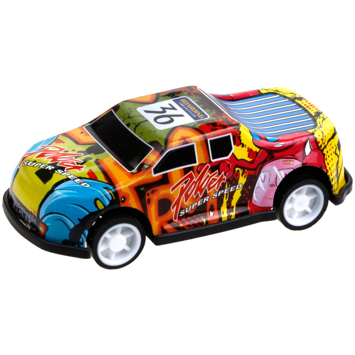 Набор металлических машинок 1TOY Драйв, инерционные, гоночные, маленькие, 6,8 см, 24 шт.