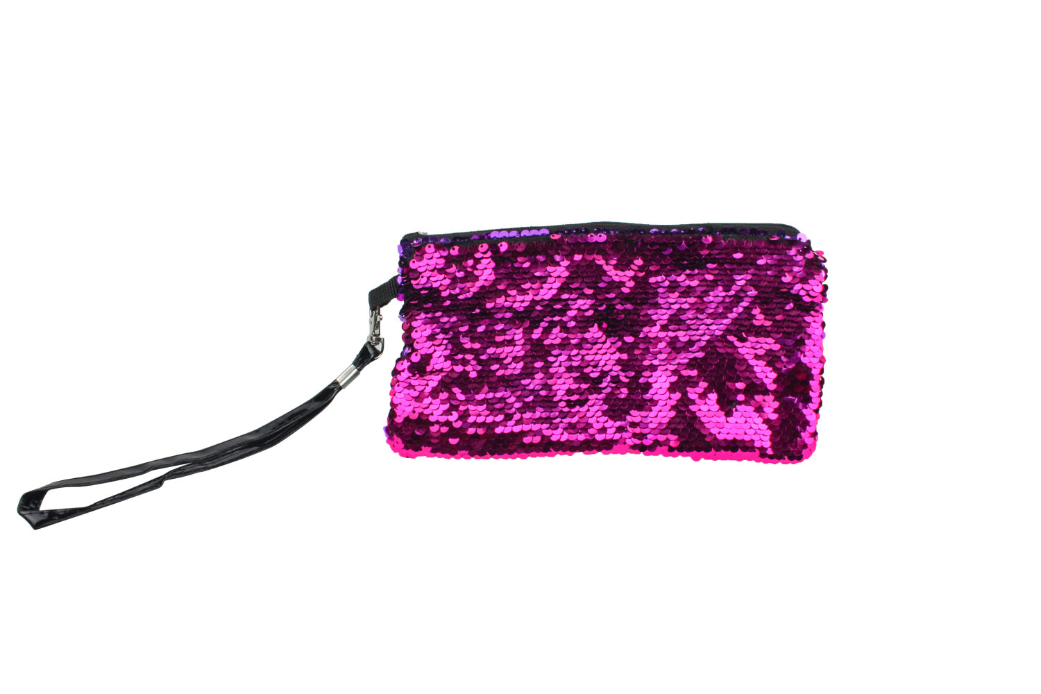 Косметичка LUKKY с пайетками с двух сторон, 3 цвета на выбор