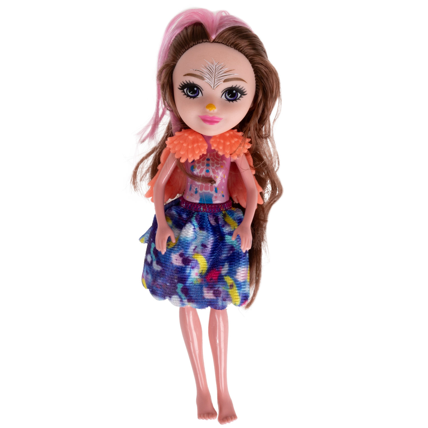 Кукла 1TOY «Лесные феи» в наборе с аксессуаром, питомцами - страусами, 16 см