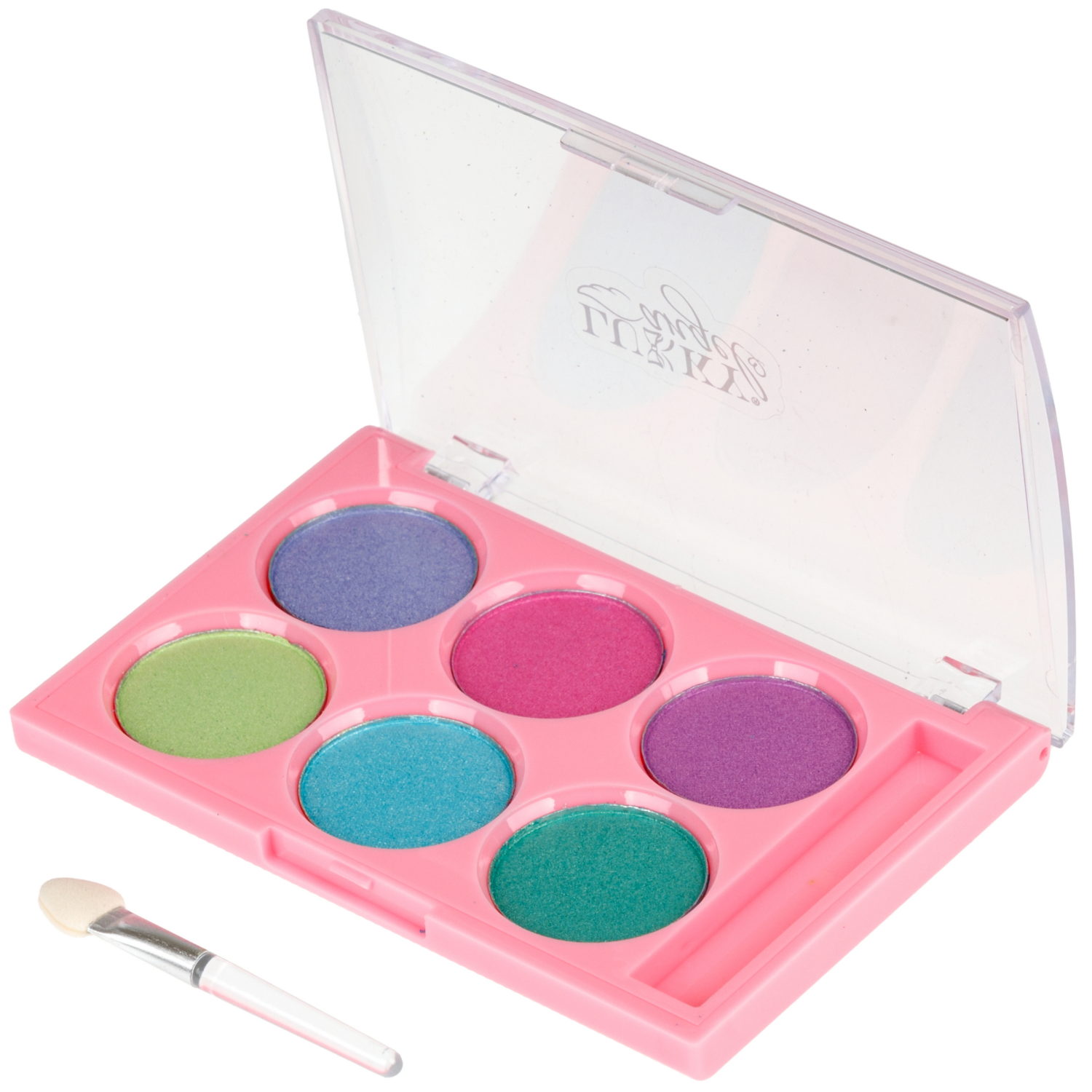 Тени для век детские пудровые Lukky Angel «Неон», 6 цветов, 7,8 г